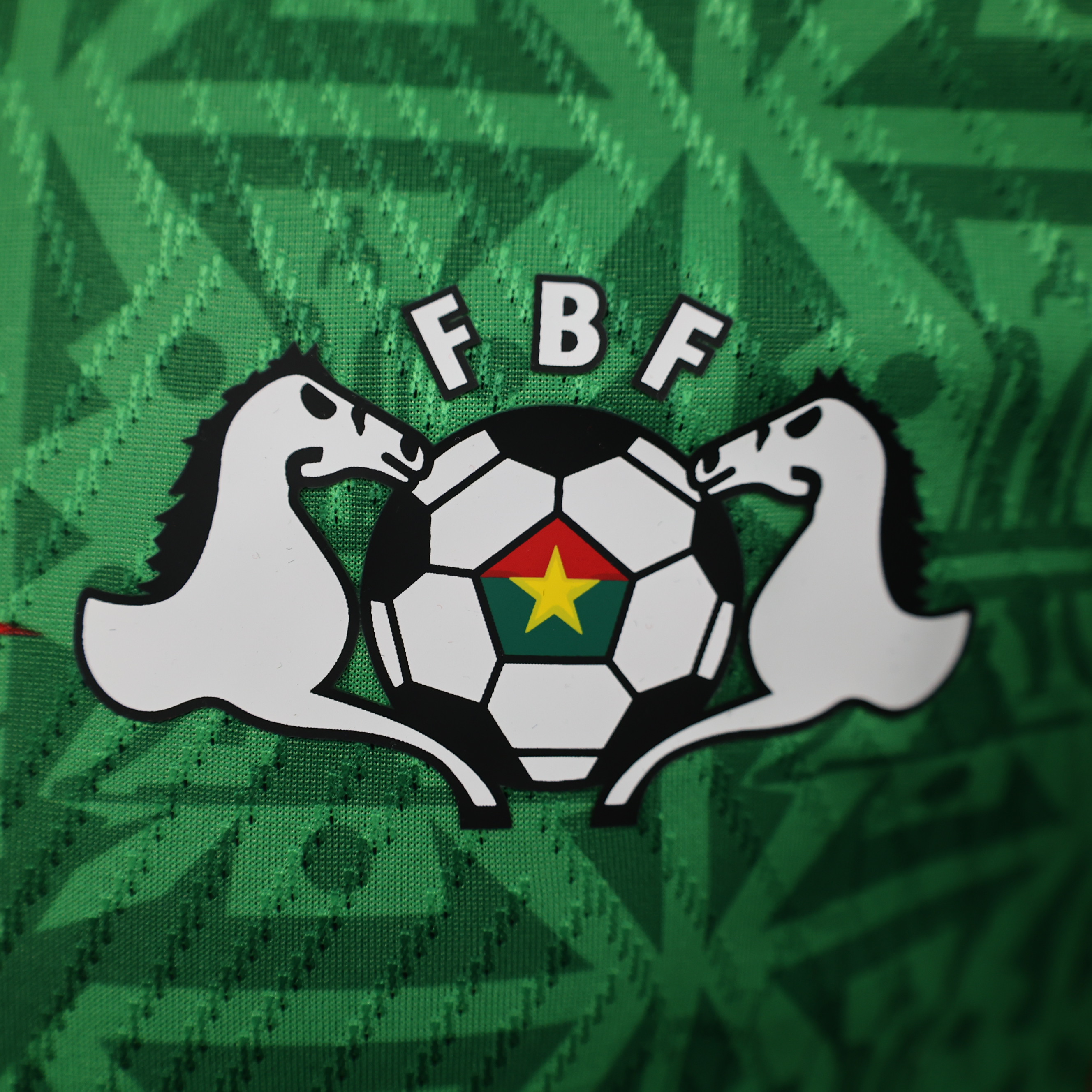 Burkina Faso 23-24 Home Stadium Jersey - Player Version - UnitedFutballJersey