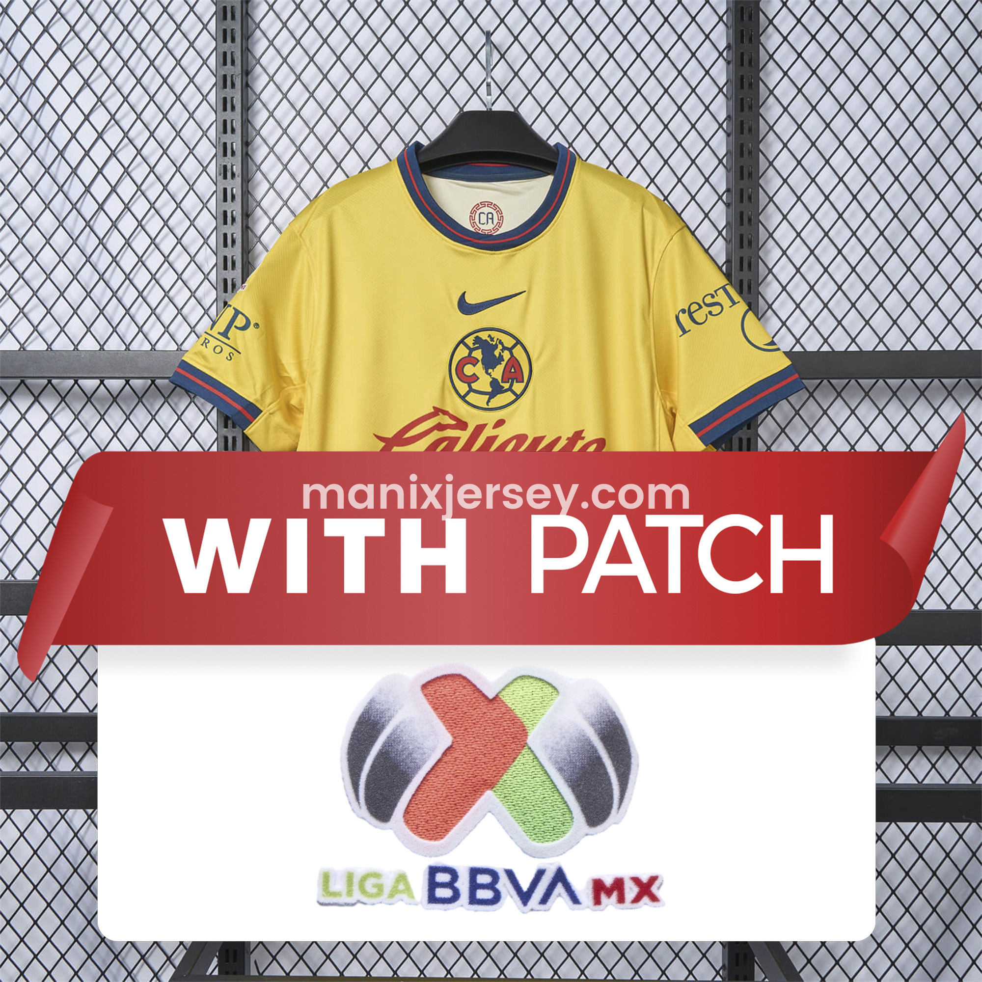 Club América 24-25 Home Jersey - Fans Version - UnitedFutballJersey
