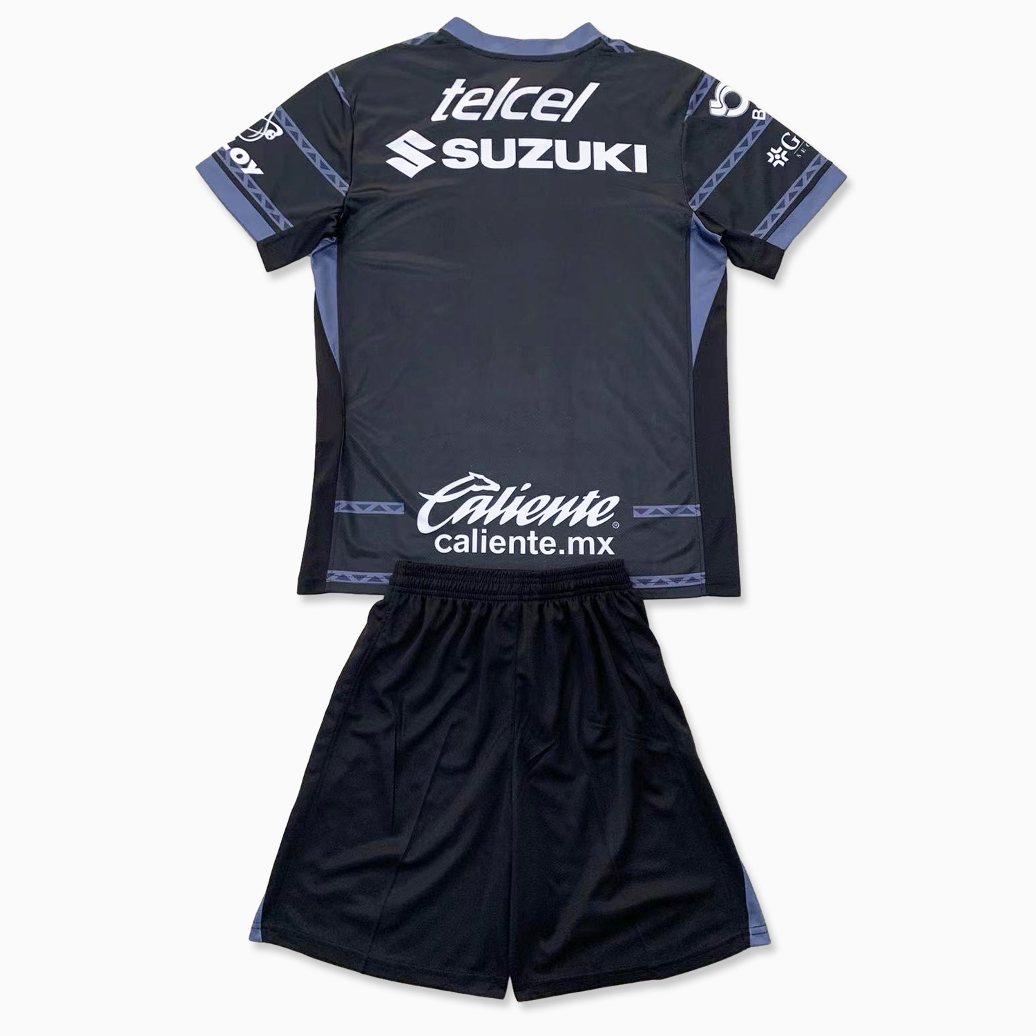 Pumas UNAM 24-25 Black Goalkeeper Men's Adult Jersey Set - Fans Version - UnitedFutballJersey