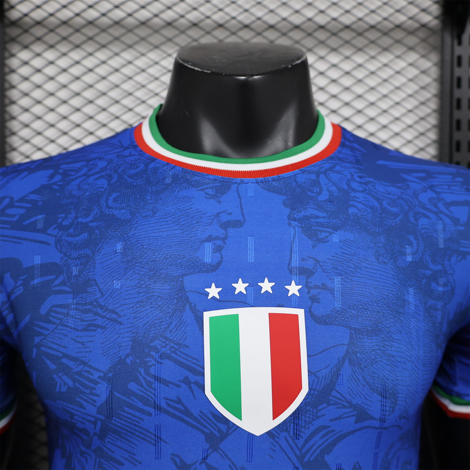 Italy 2024 Blue Special Edition Jersey - Player Version - UnitedFutballJersey
