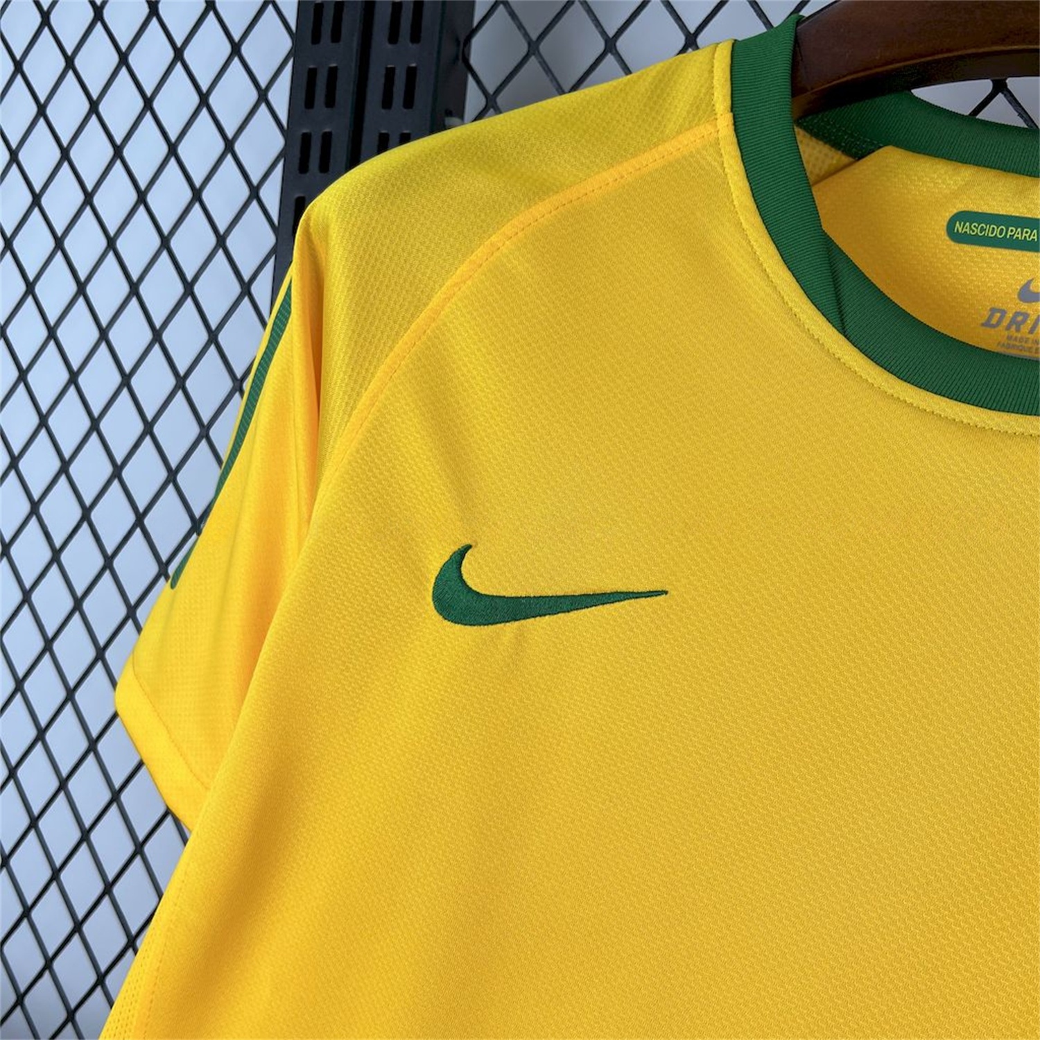 Retro Brazil 2010 Home Jersey - UnitedFutballJersey
