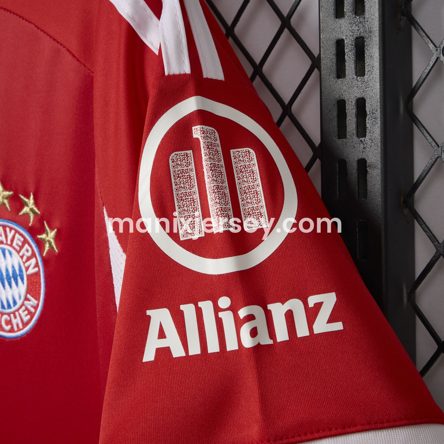 Bayern Munich 25-26 Pattern M Home Jersey(New Leaked Version) - Fans Version - UnitedFutballJersey