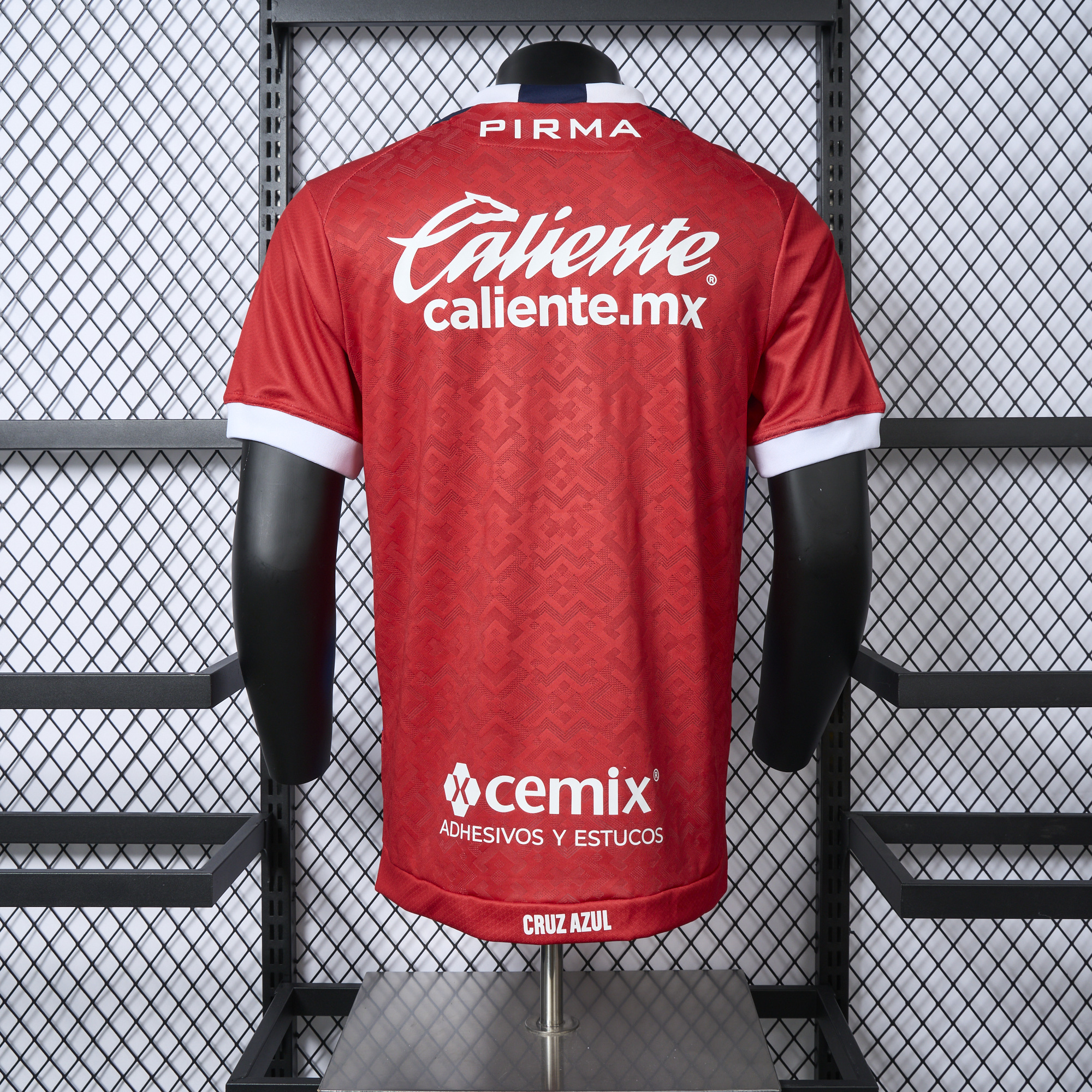 Cruz Azul 24-25 Red Goalkeeper Jersey - Player Version - UnitedFutballJersey