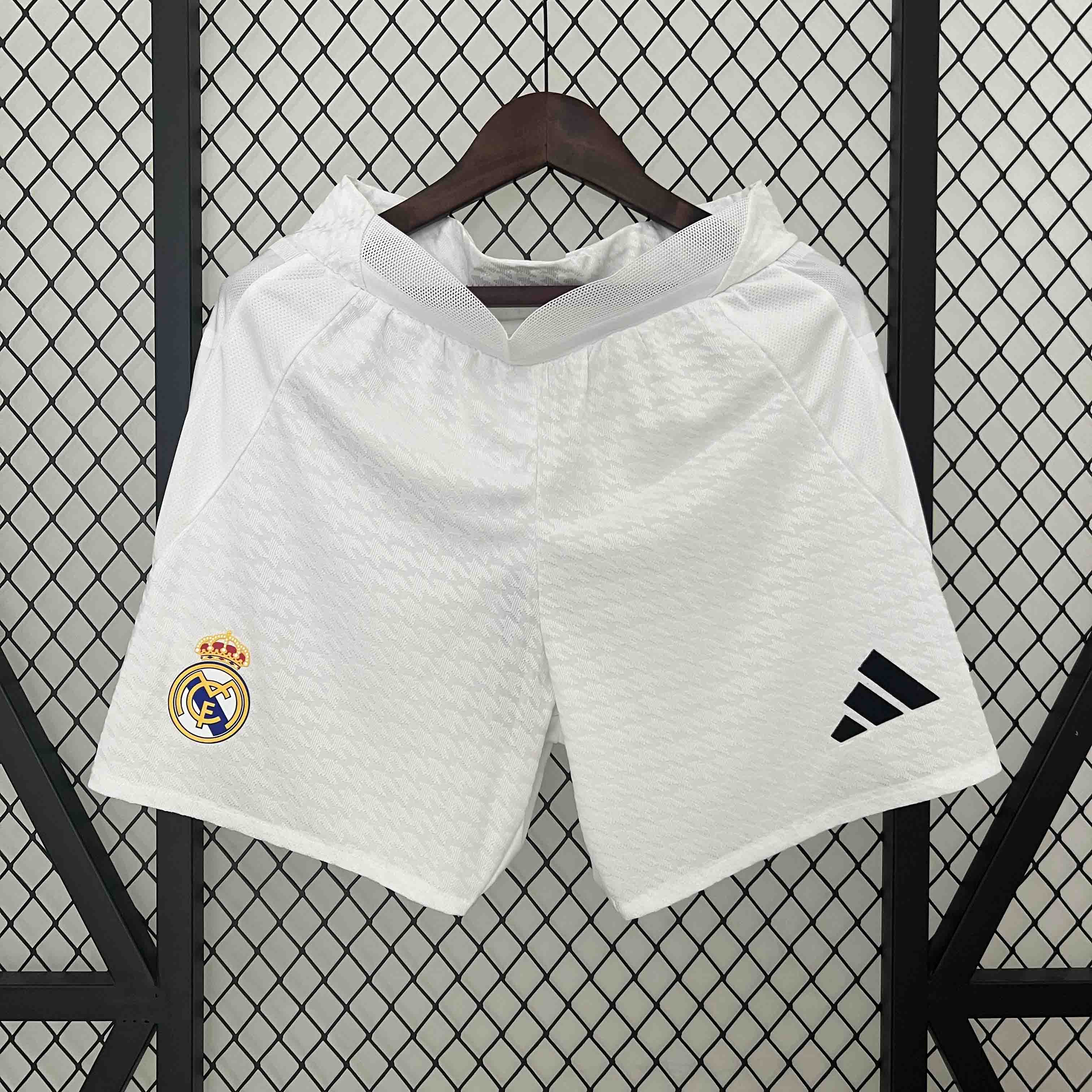 Real Madrid 2024-25 Home Shorts - Player Version - UnitedFutballJersey