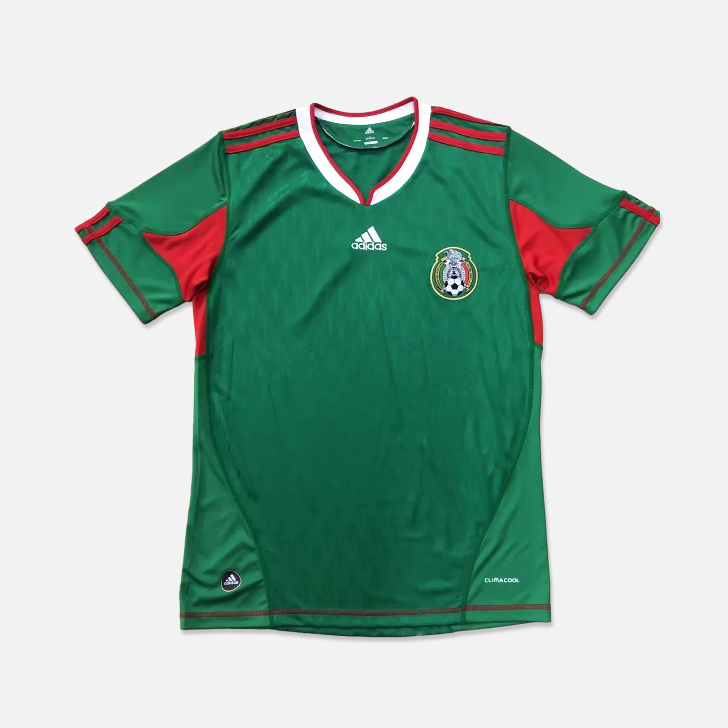Retro Mexico 2010 Home Stadium Jersey - UnitedFutballJersey