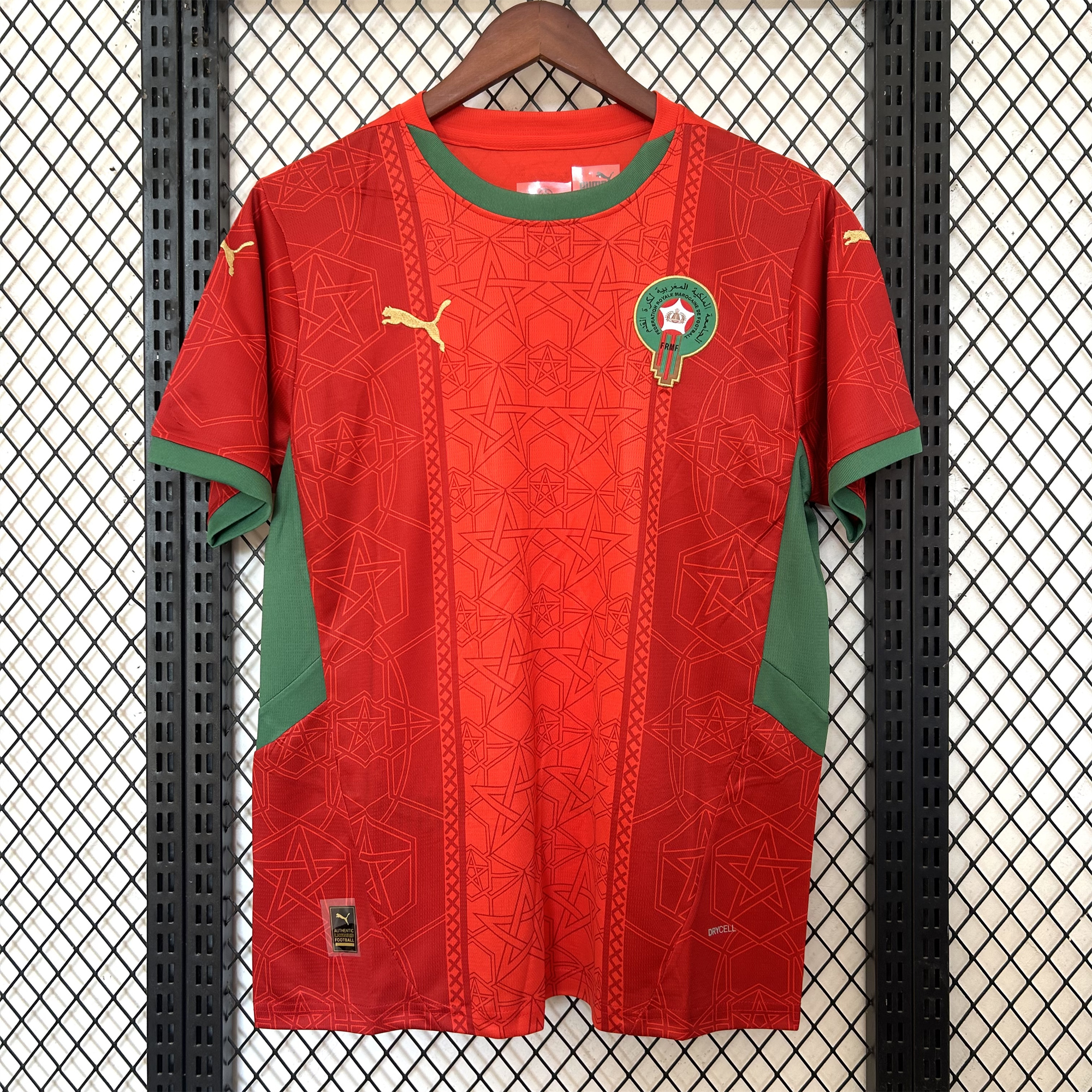 Morocco 24-25 Home Jersey - Fans Version - UnitedFutballJersey