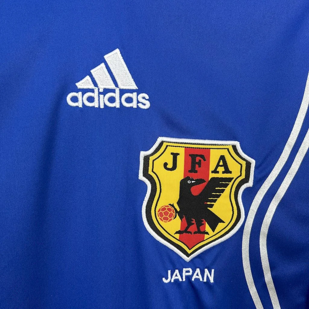 Retro Japan 2006 Home Long Sleeves Jersey - UnitedFutballJersey