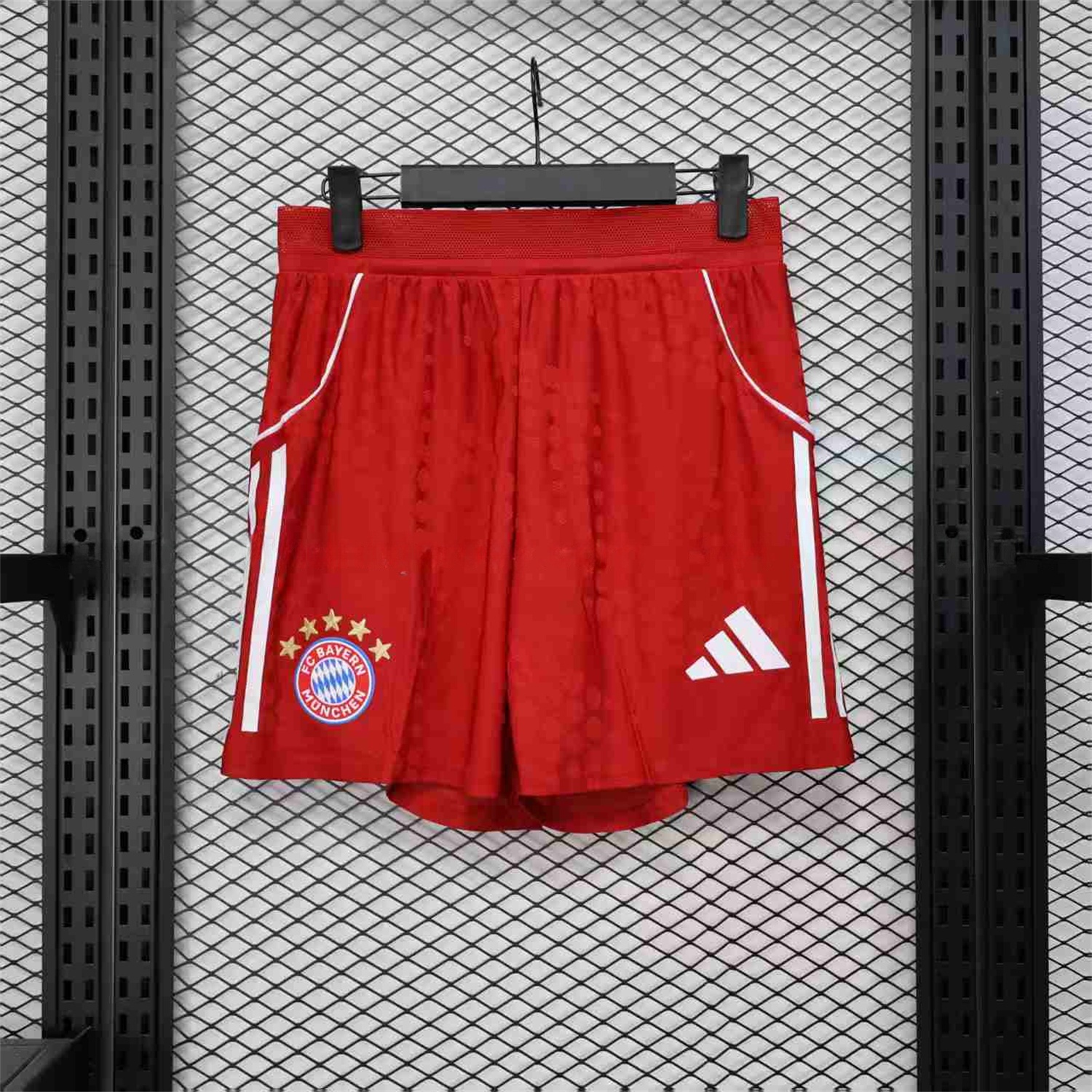 Bayern Munich 25-26 Home Red Shorts - Player Version - UnitedFutballJersey