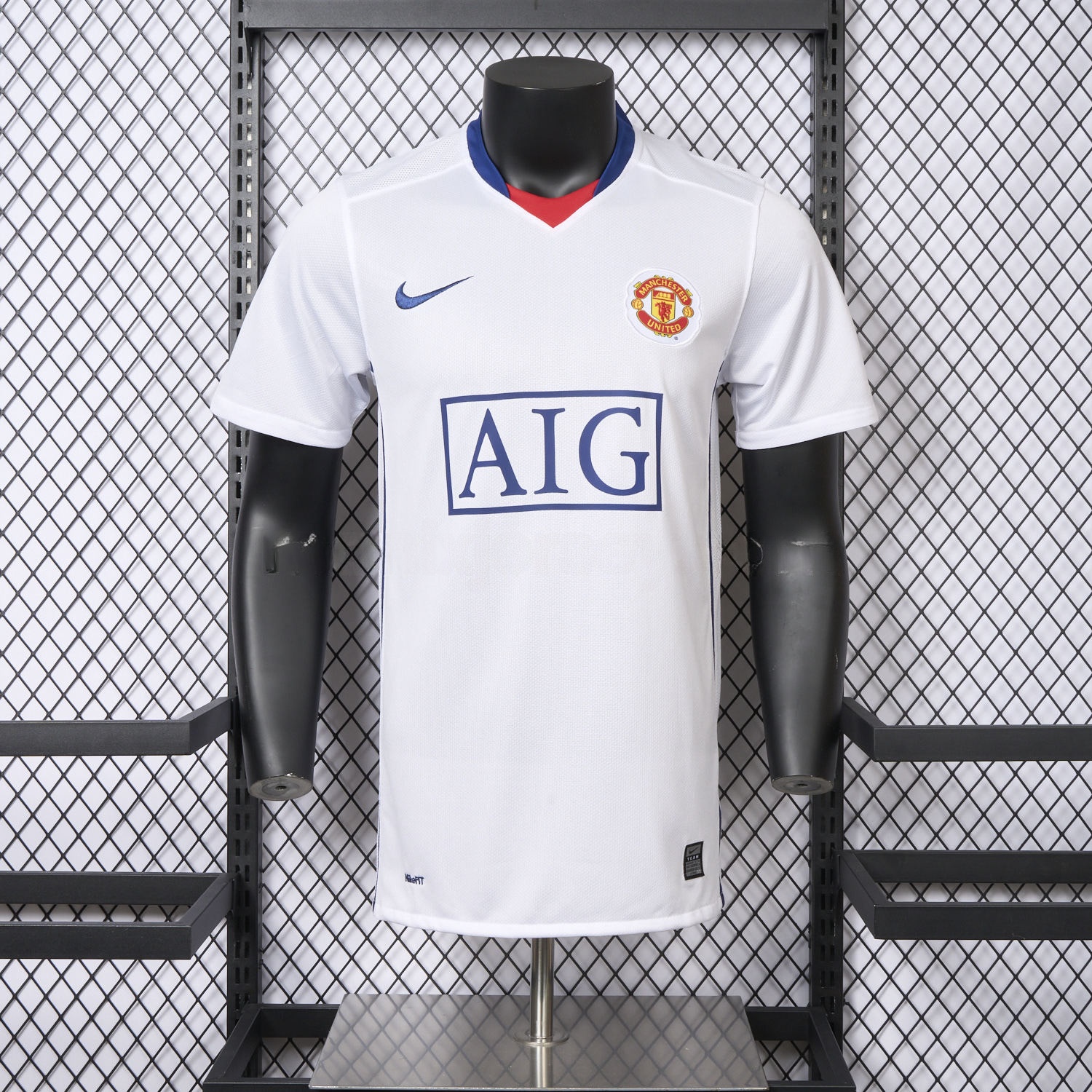 Retro Manchester United 2008-09 Away Jersey - Player Version - UnitedFutballJersey