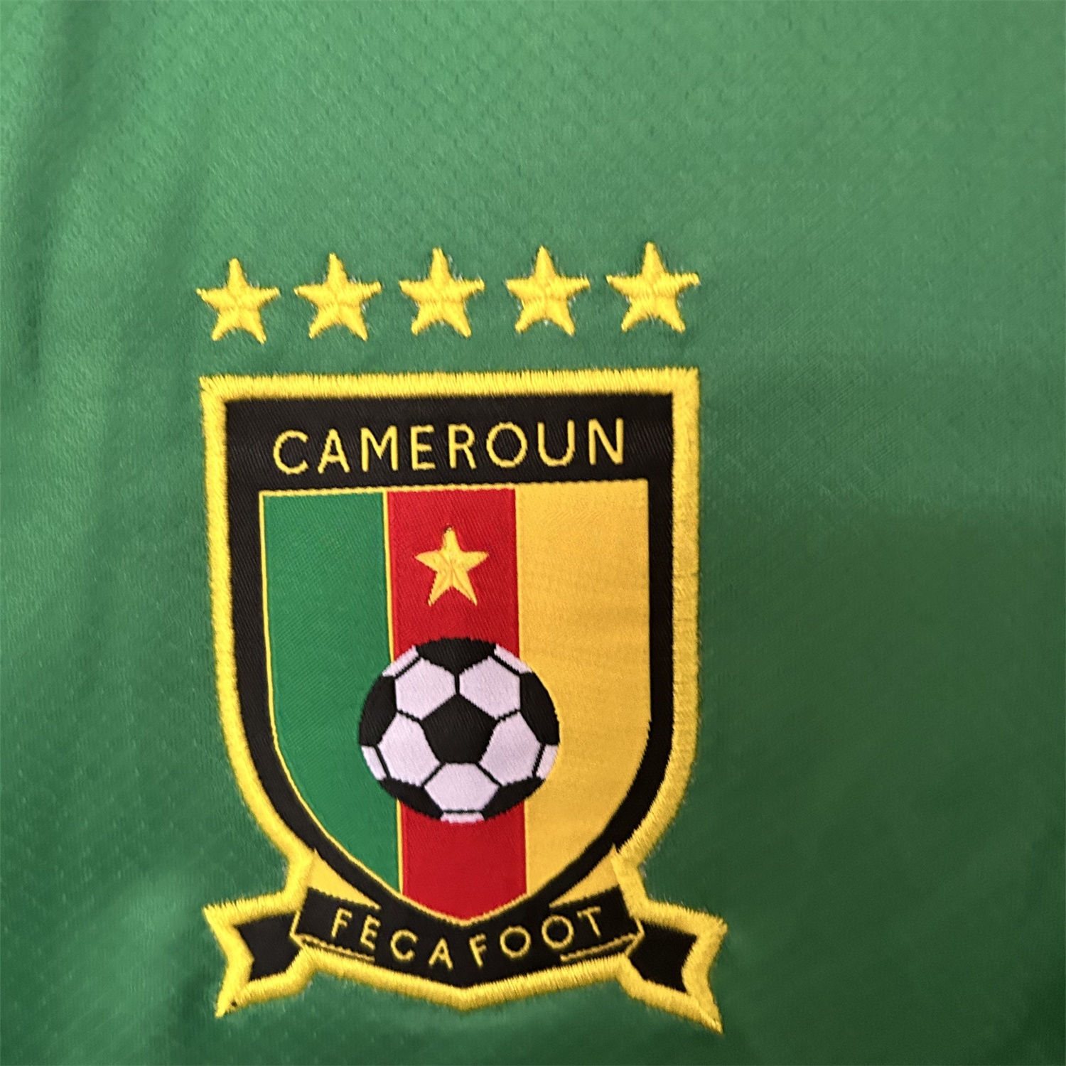 Cameroon 25-26 Home Jersey - Fans Version - UnitedFutballJersey