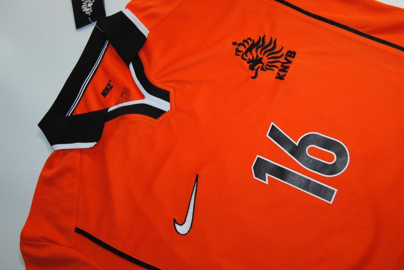 Retro Netherlands 1998 Home Stadium Jersey - UnitedFutballJersey
