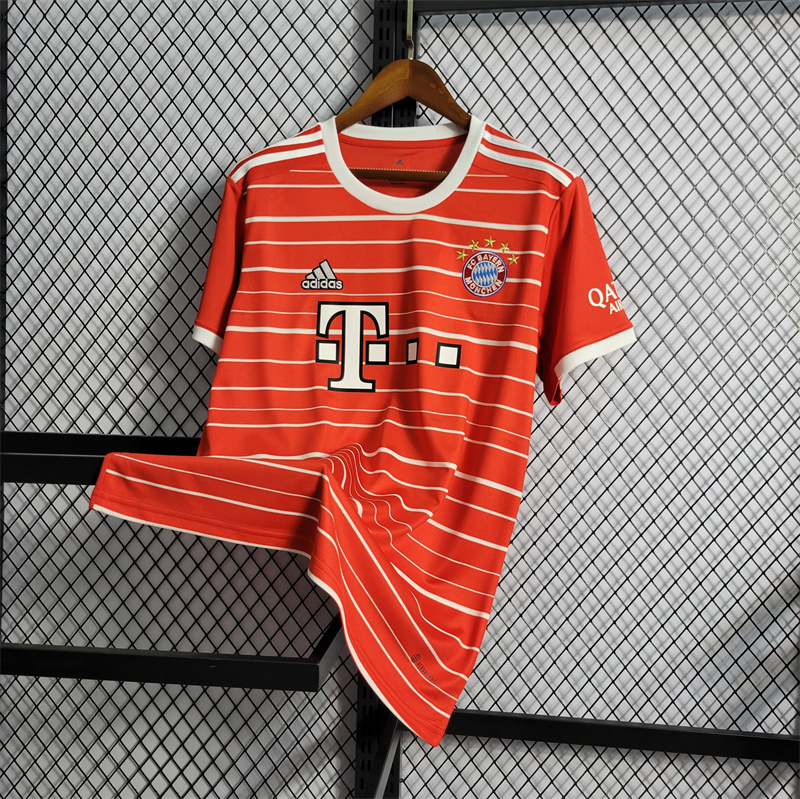 Bayern Munich 22/23 Home Stadium Jersey - Fans Version - UnitedFutballJersey