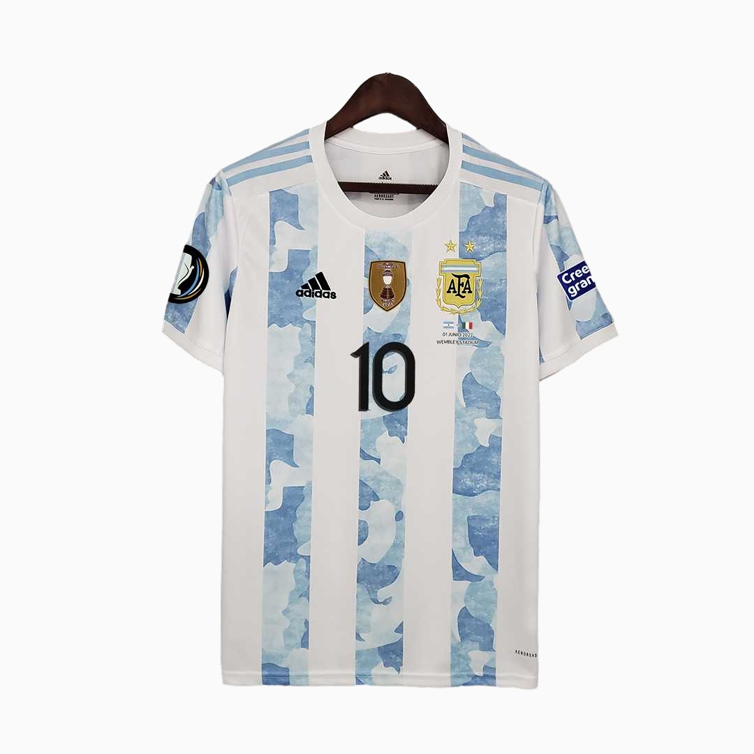 Retro Argentina 2021 Home Stadium Jersey - UnitedFutballJersey