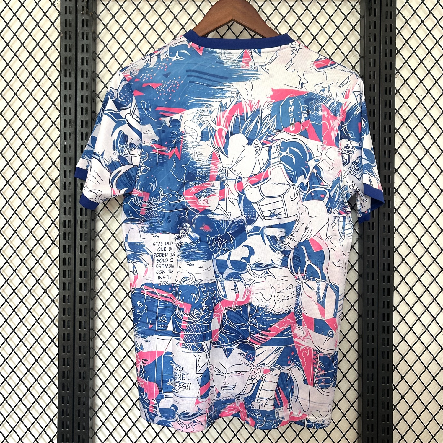 Japan 25-26 Blue Vegeta Comic Slice Special Edition Jersey - Fans Version - UnitedFutballJersey