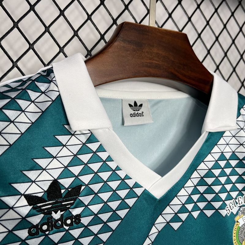 Retro Mexico 1990 Home Stadium Jersey - UnitedFutballJersey