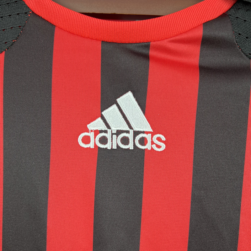 Retro AC Milan 2007-08 Home Long Sleeve Jersey - UnitedFutballJersey