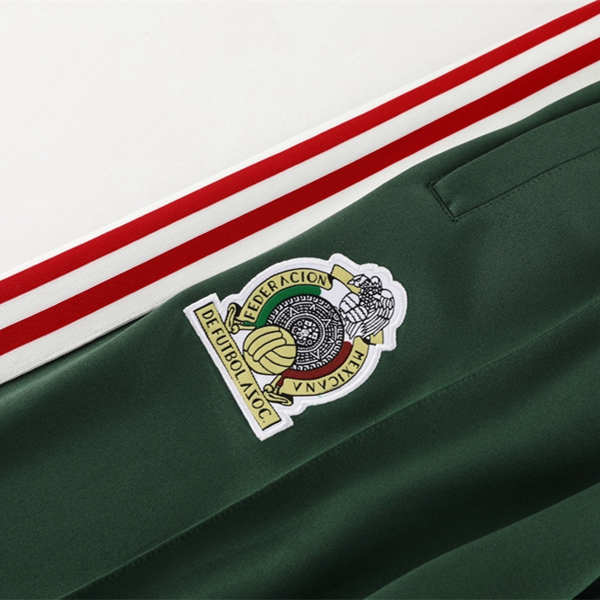 Mexico 23-24 Jacket Training Tracksuit - Green - UnitedFutballJersey