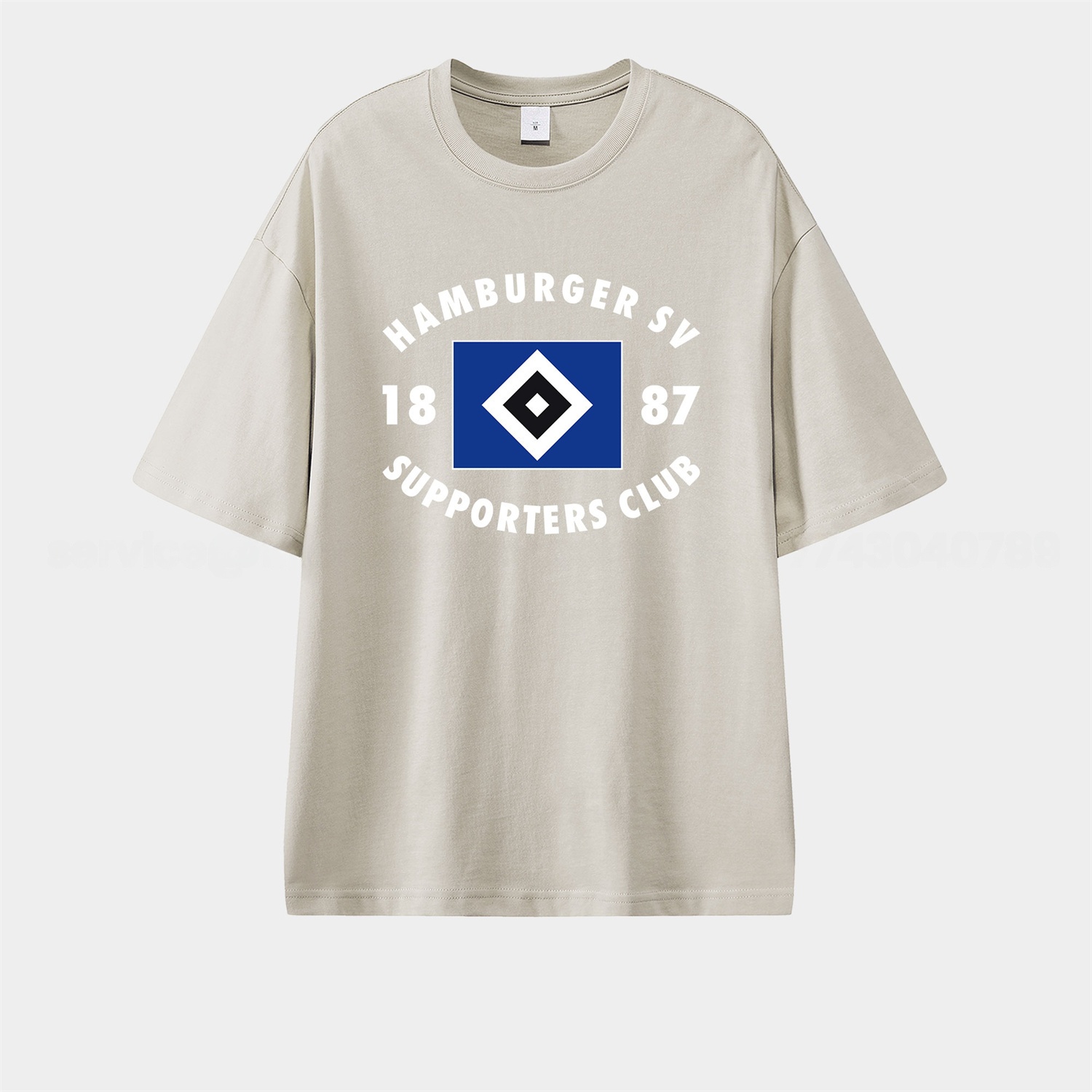 Hamburger SV 1887 Supporters Club Unisex Pure Cotton T-shirt - UnitedFutballJersey