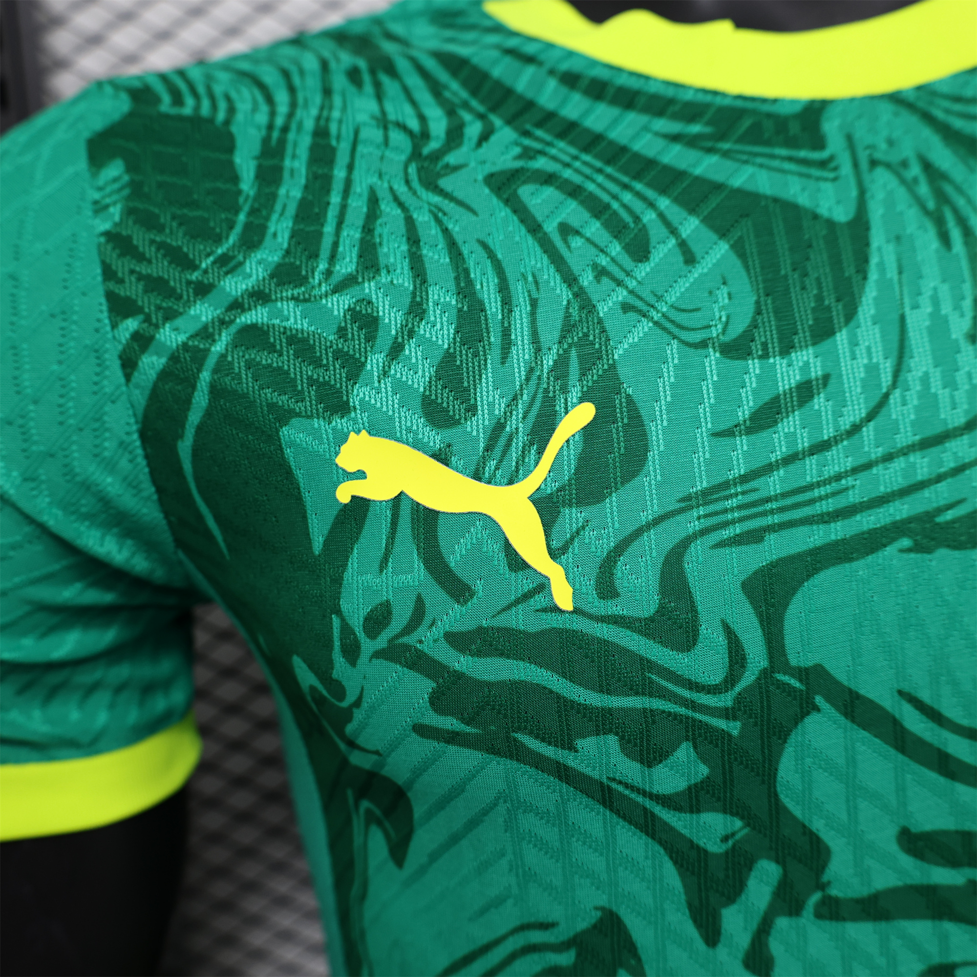 Senegal 24-25 Away Green Jersey - Player Version - UnitedFutballJersey