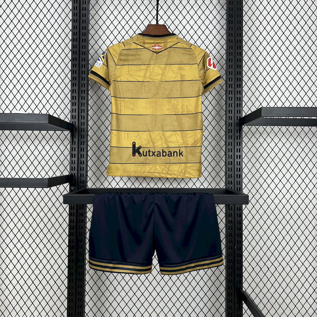 Real Sociedad 24-25 Away Kids Kit - UnitedFutballJersey