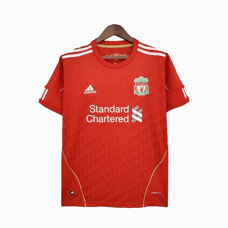 Retro Liver.pool 2010-11 Home Stadium Jersey - UnitedFutballJersey