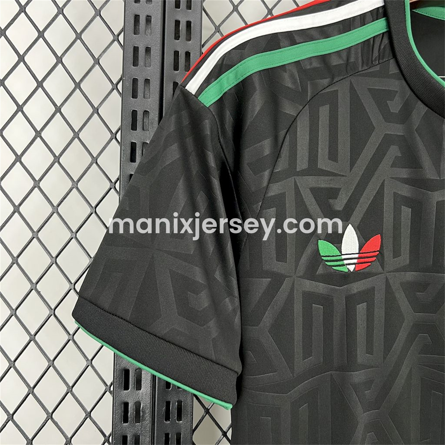 Mexico 25-26 Thire Colors Trefoil Black SpecialJersey - Fans Version - UnitedFutballJersey
