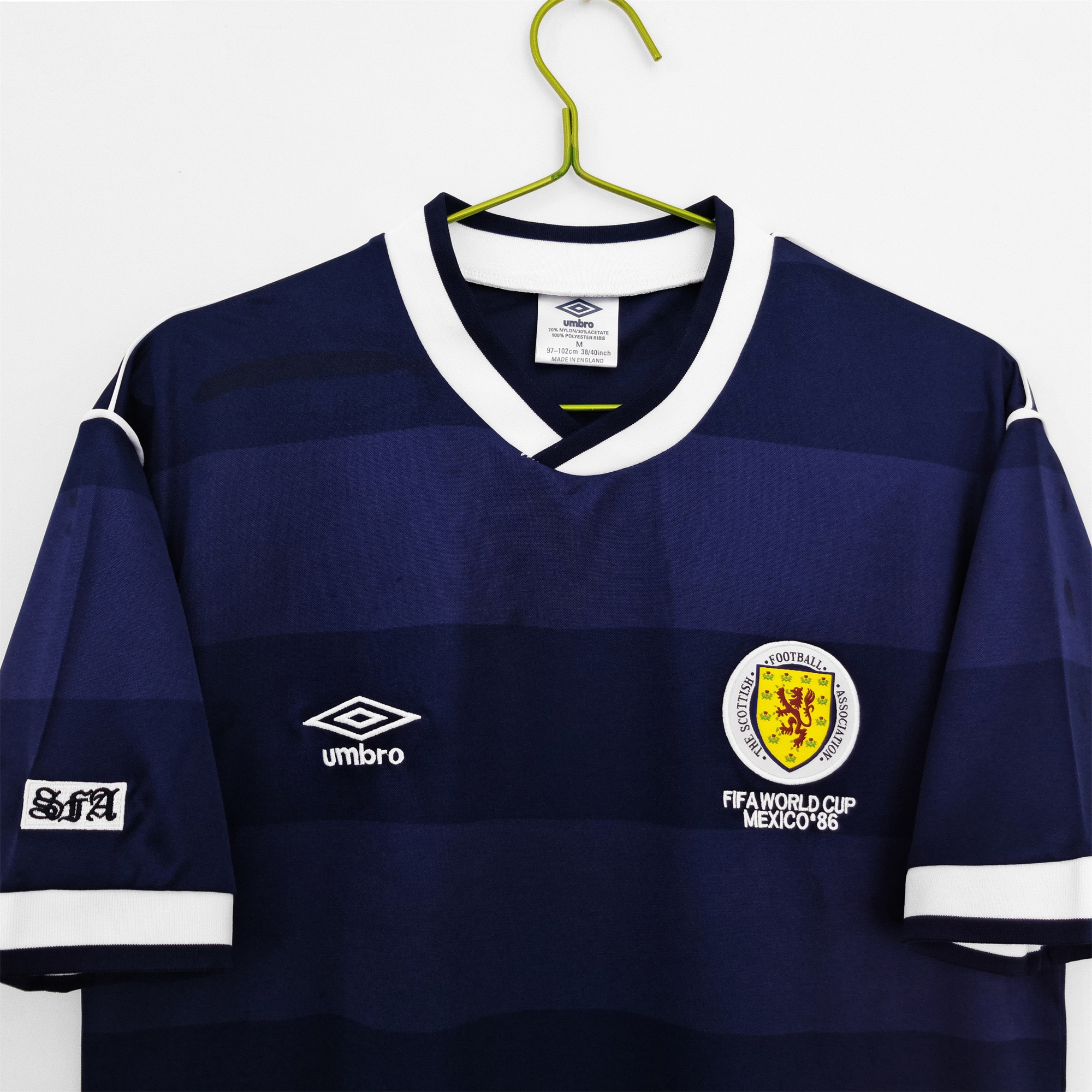Retro S-c-o.t l.a-n.d 1987-88 Home Jersey - Fans Version - UnitedFutballJersey