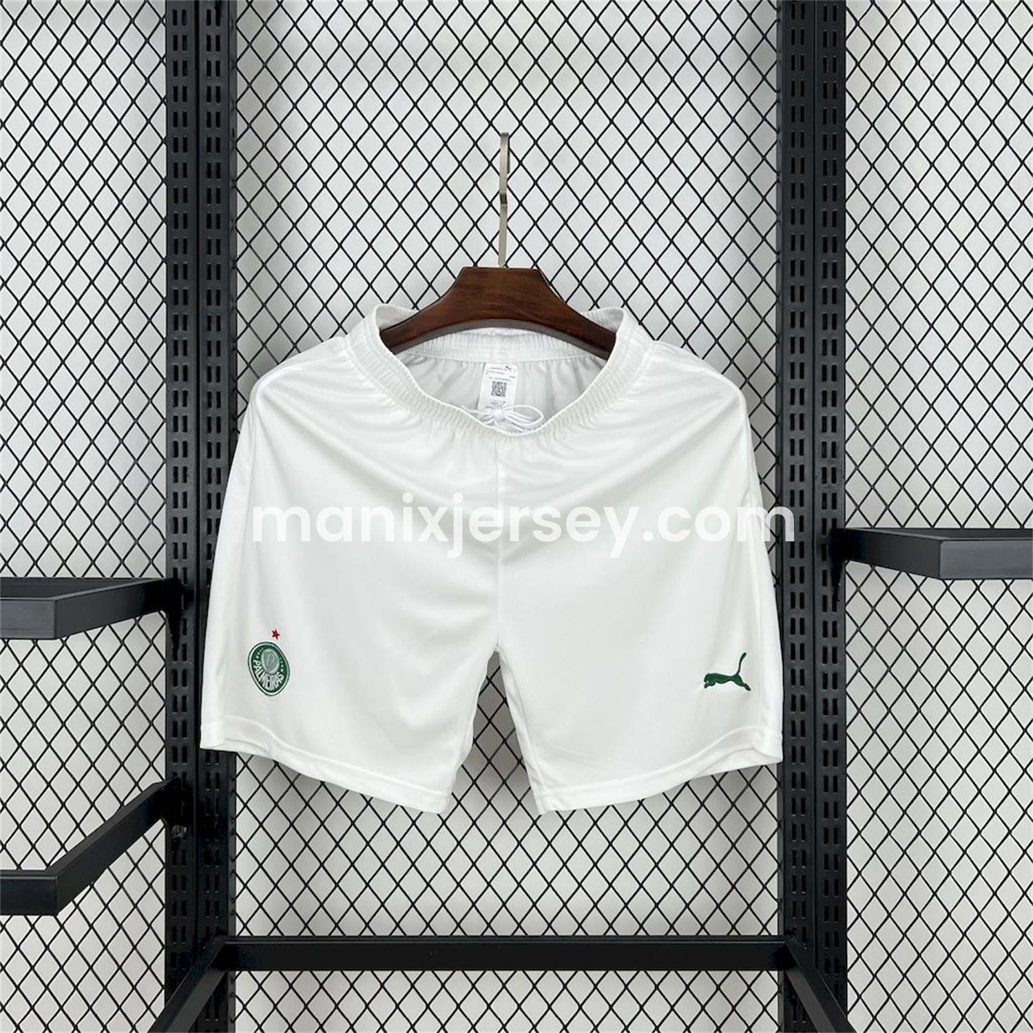 Palmeiras 25-26 Home White Shorts - Fans Version - UnitedFutballJersey