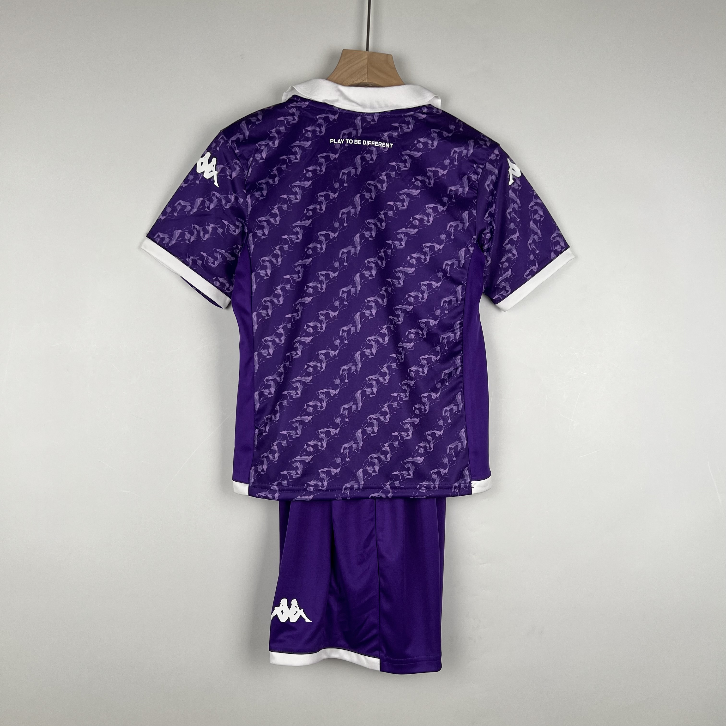 Fiorentina 23-24 Home Stadium Kids Kit - UnitedFutballJersey