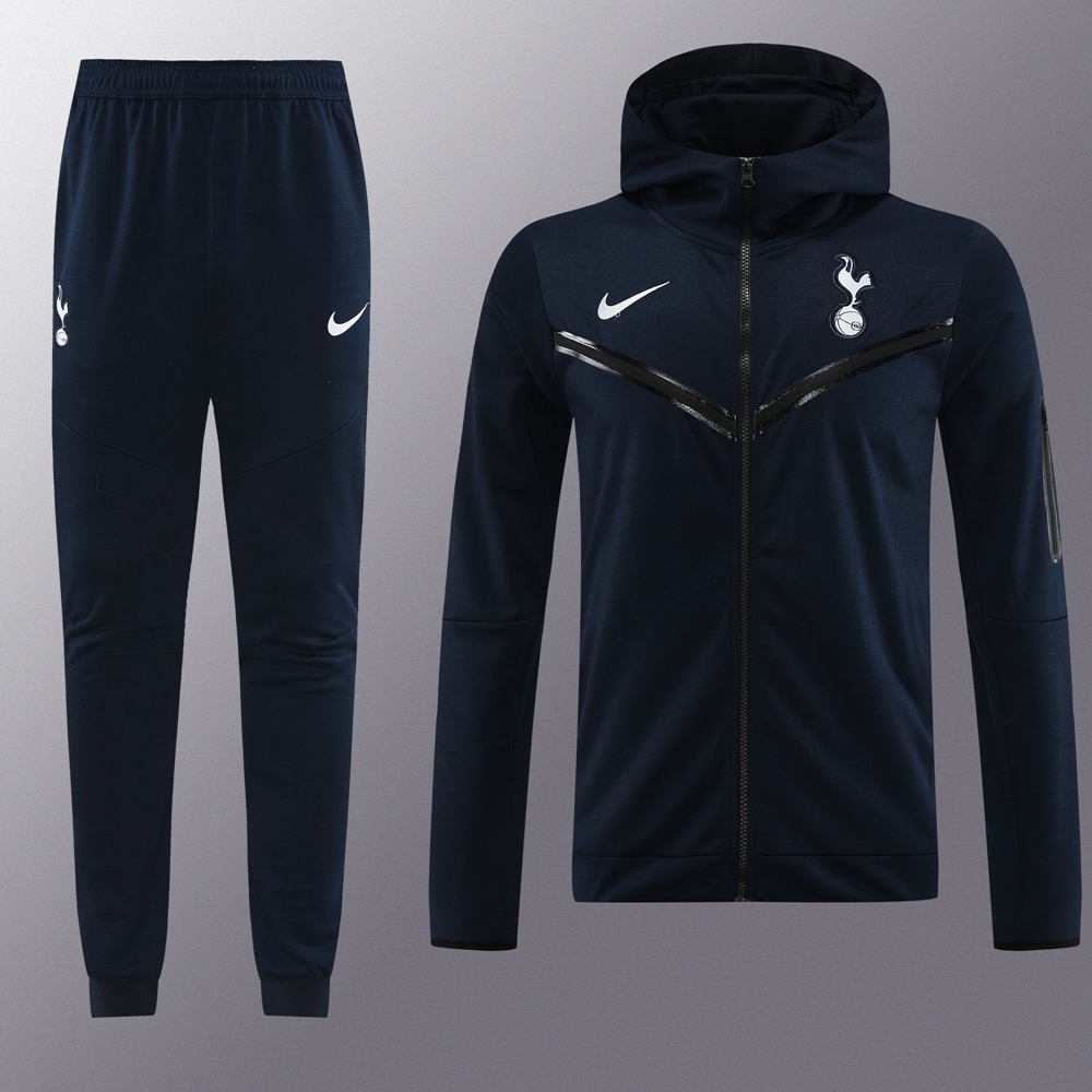 Tottenham Hotspur 23-24 Jacket Training Tracksuit - Royal Blue - UnitedFutballJersey