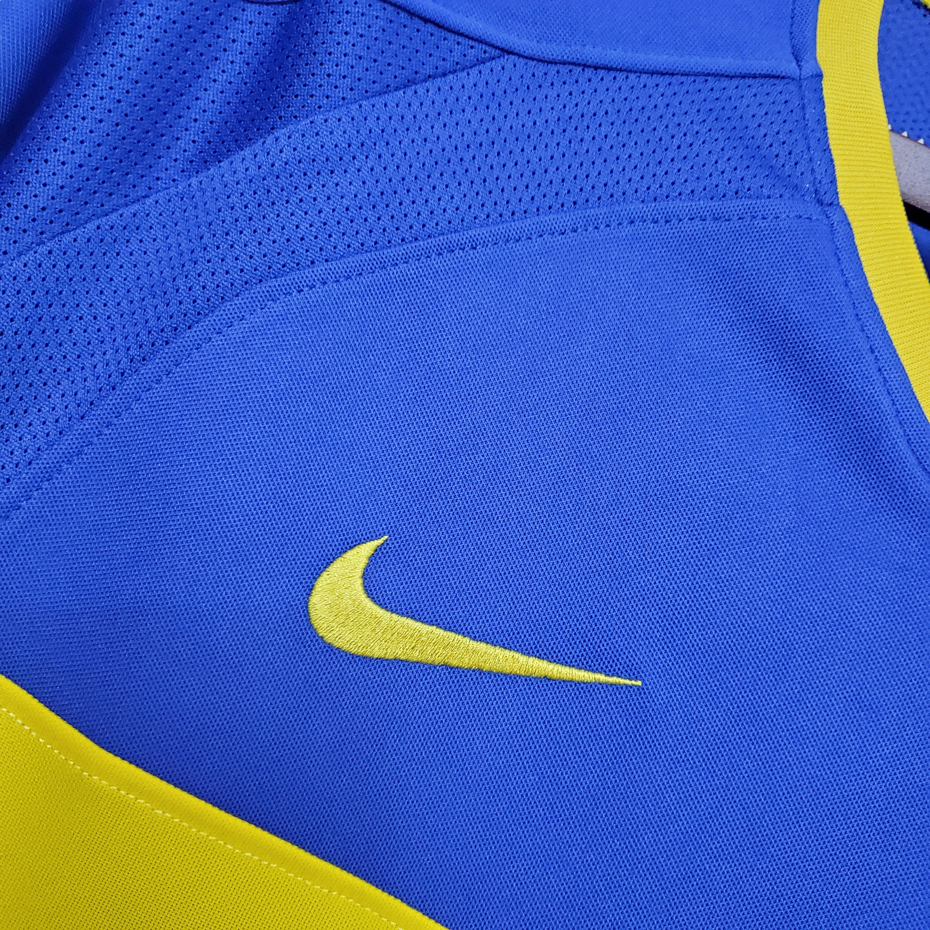 Retro Boca Juniors 2003-04 Home Stadium Jersey - UnitedFutballJersey