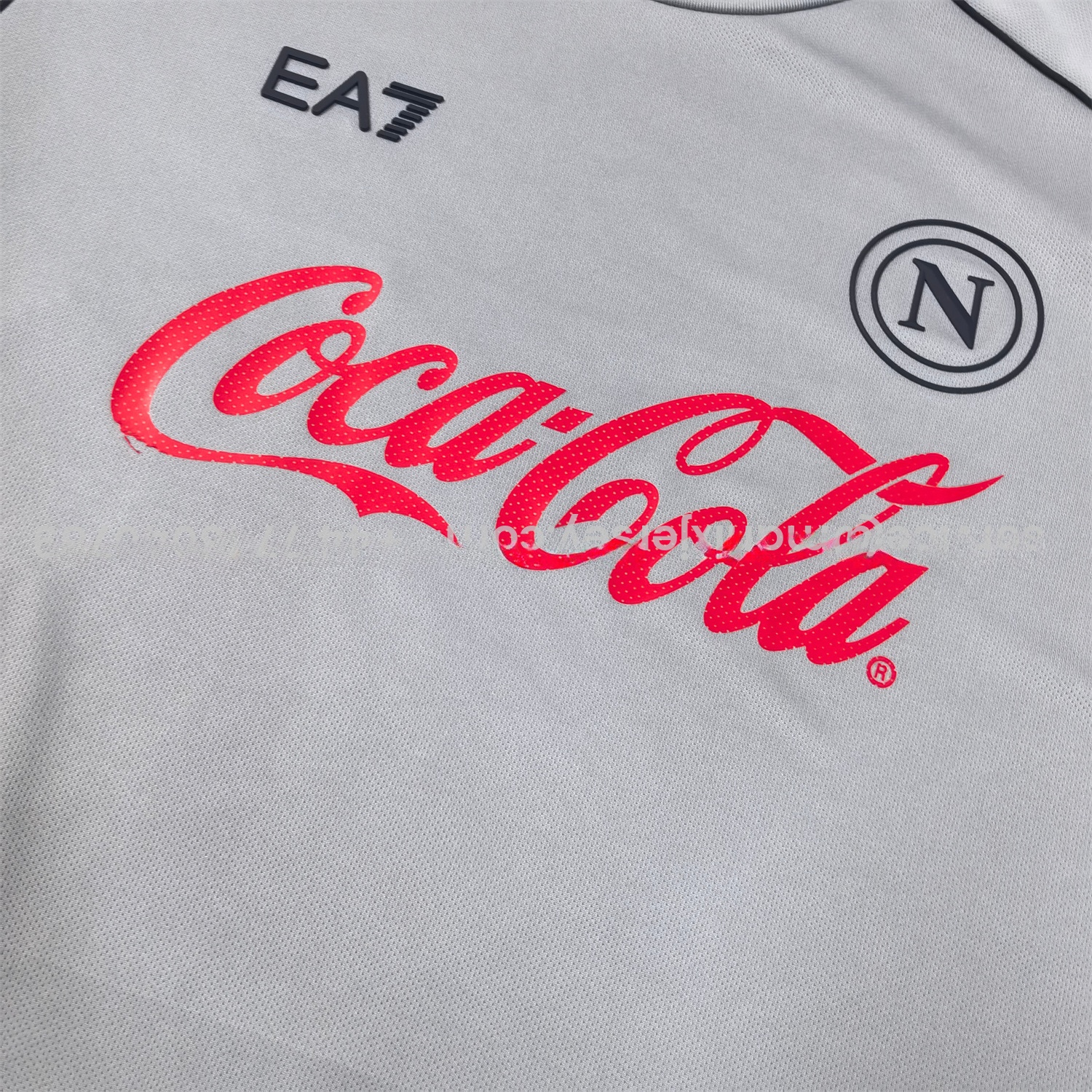 Napoli 24-25 Grey Pre-Match Training Jersey - Fans Version - UnitedFutballJersey
