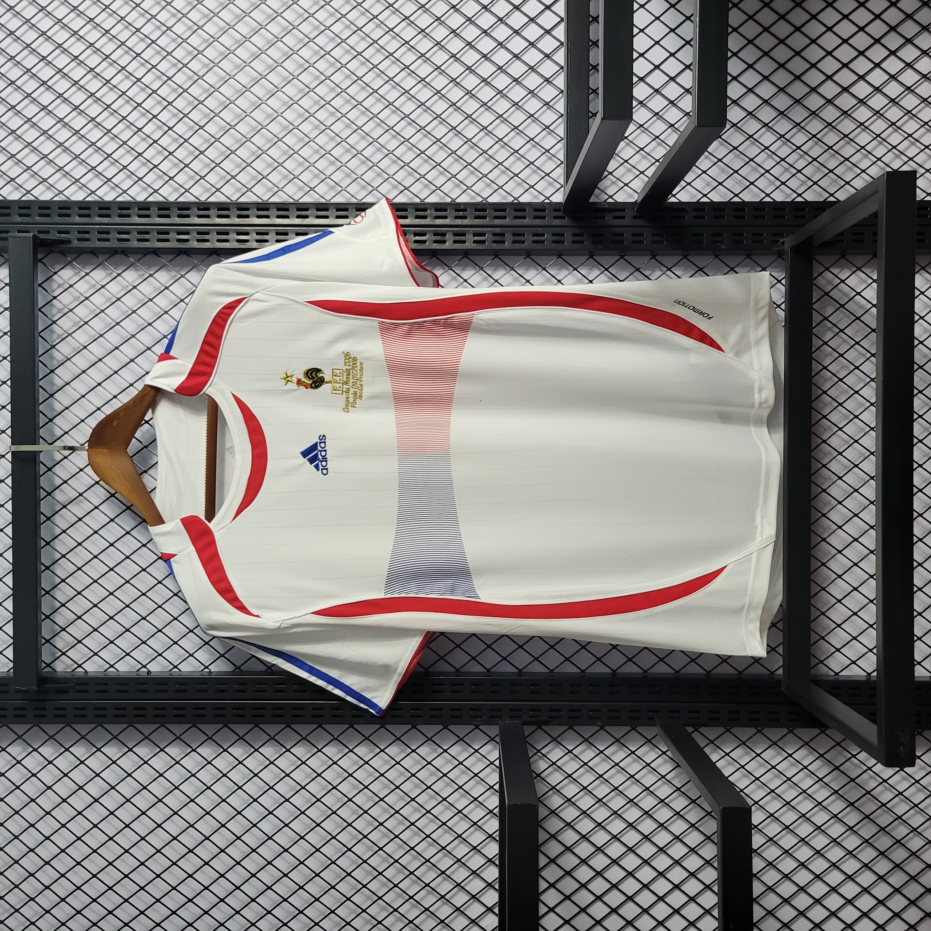 Retro France 2006 Away Stadium Jersey - UnitedFutballJersey