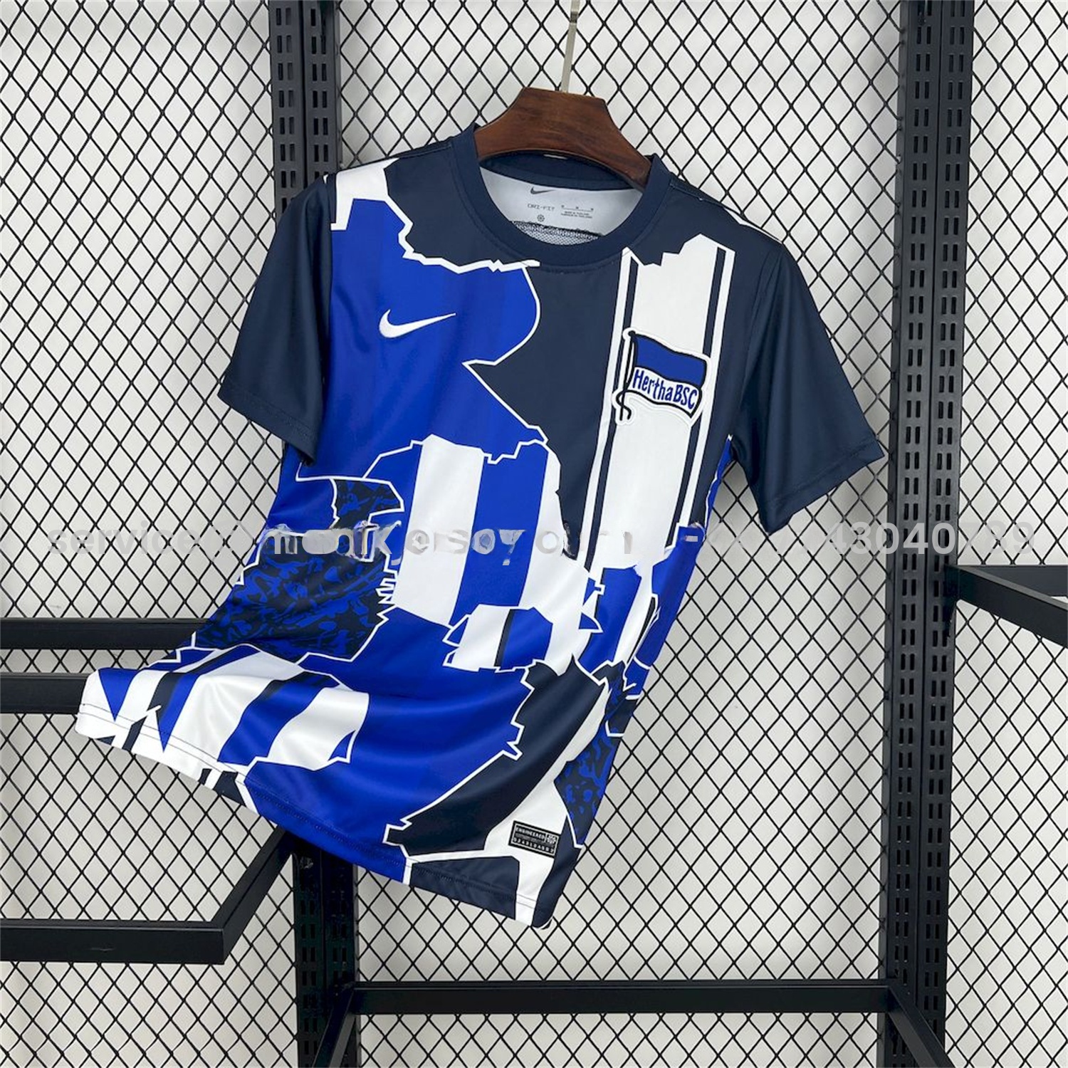 Hertha BSC 24-25 Three Joint Special Edition Jersey - Fans Version - UnitedFutballJersey