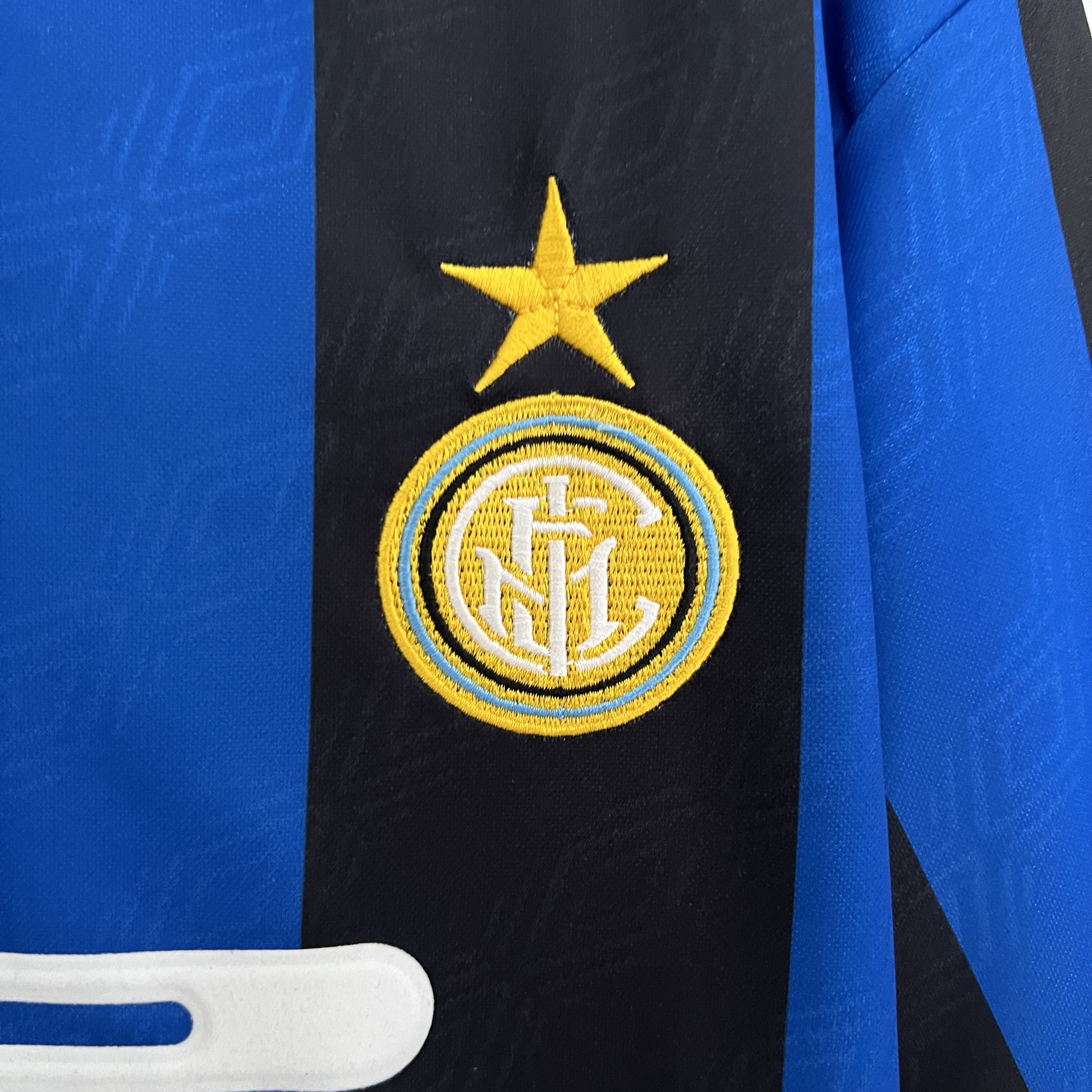 Retro Inter Milan 1995-96 Home Stadium Jersey - UnitedFutballJersey