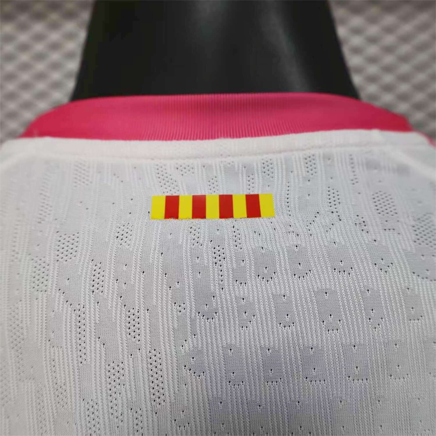 Barcelona 25-26 Red and White Diagonal Gradient Special Jersey - Player Version - UnitedFutballJersey