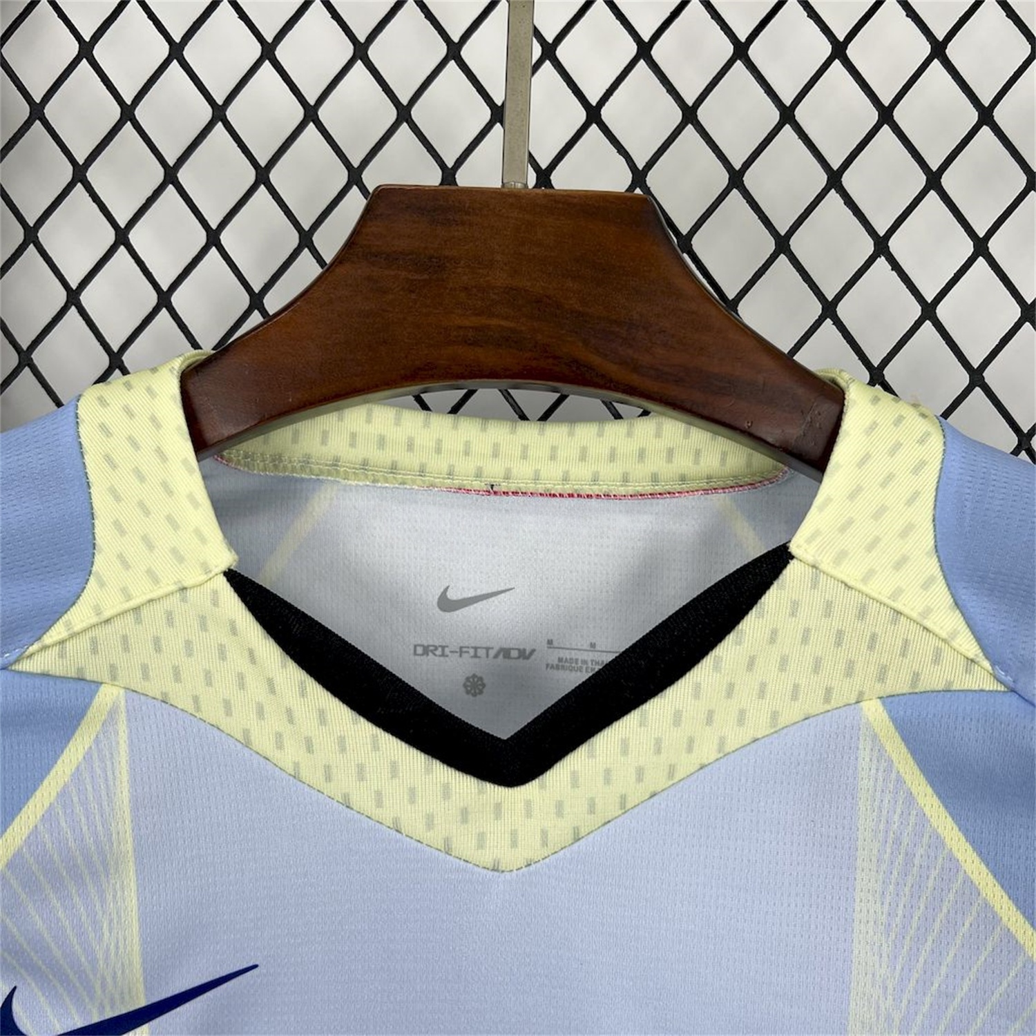 Barcelona 25-26 T90 Yellow Lines Light Blue Special Jersey - Fans Version - UnitedFutballJersey