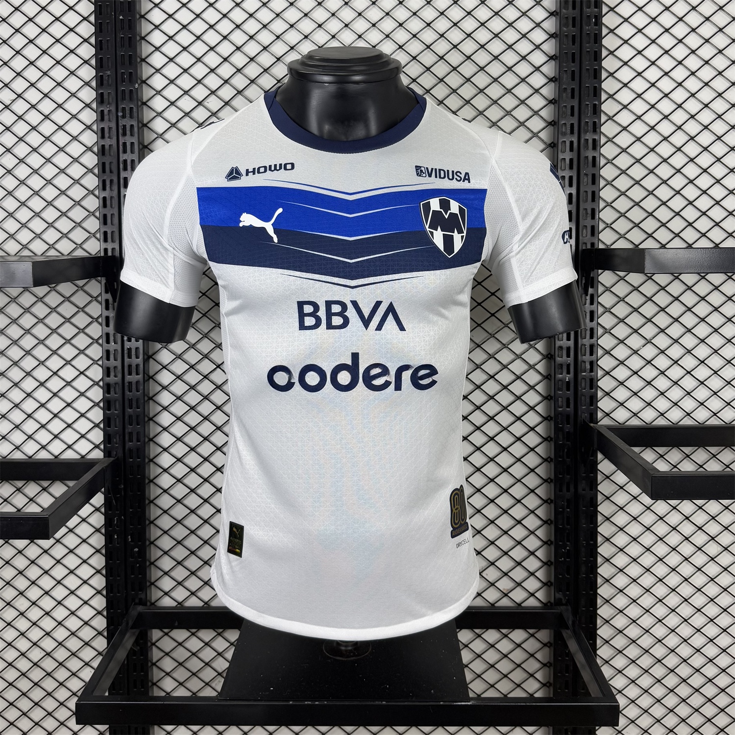 Rayados Monterrey 25-26 Away White Jersey - Player Version - UnitedFutballJersey