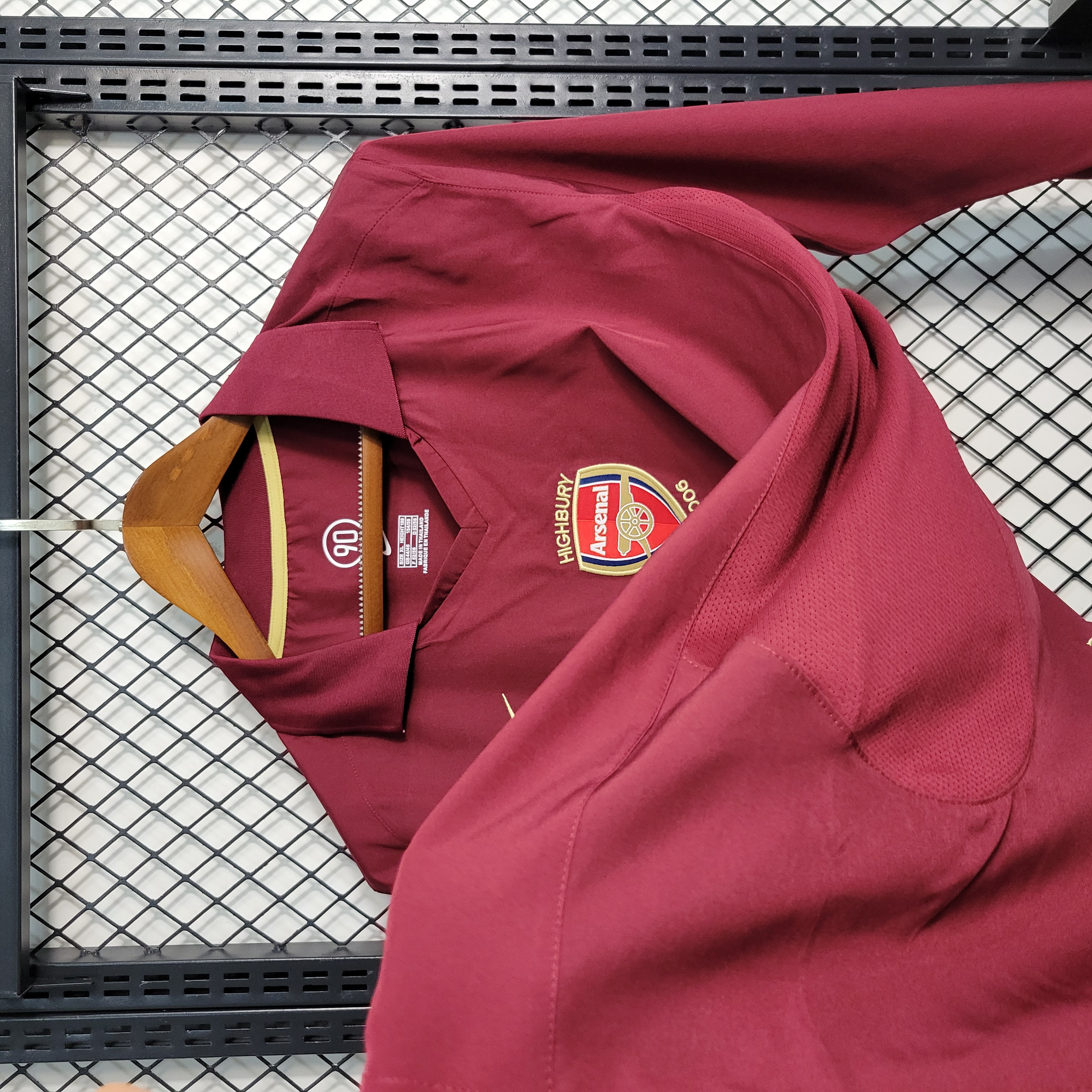 Arsenal Retro 05-06 Home Stadium Long Sleeve Jersey - UnitedFutballJersey