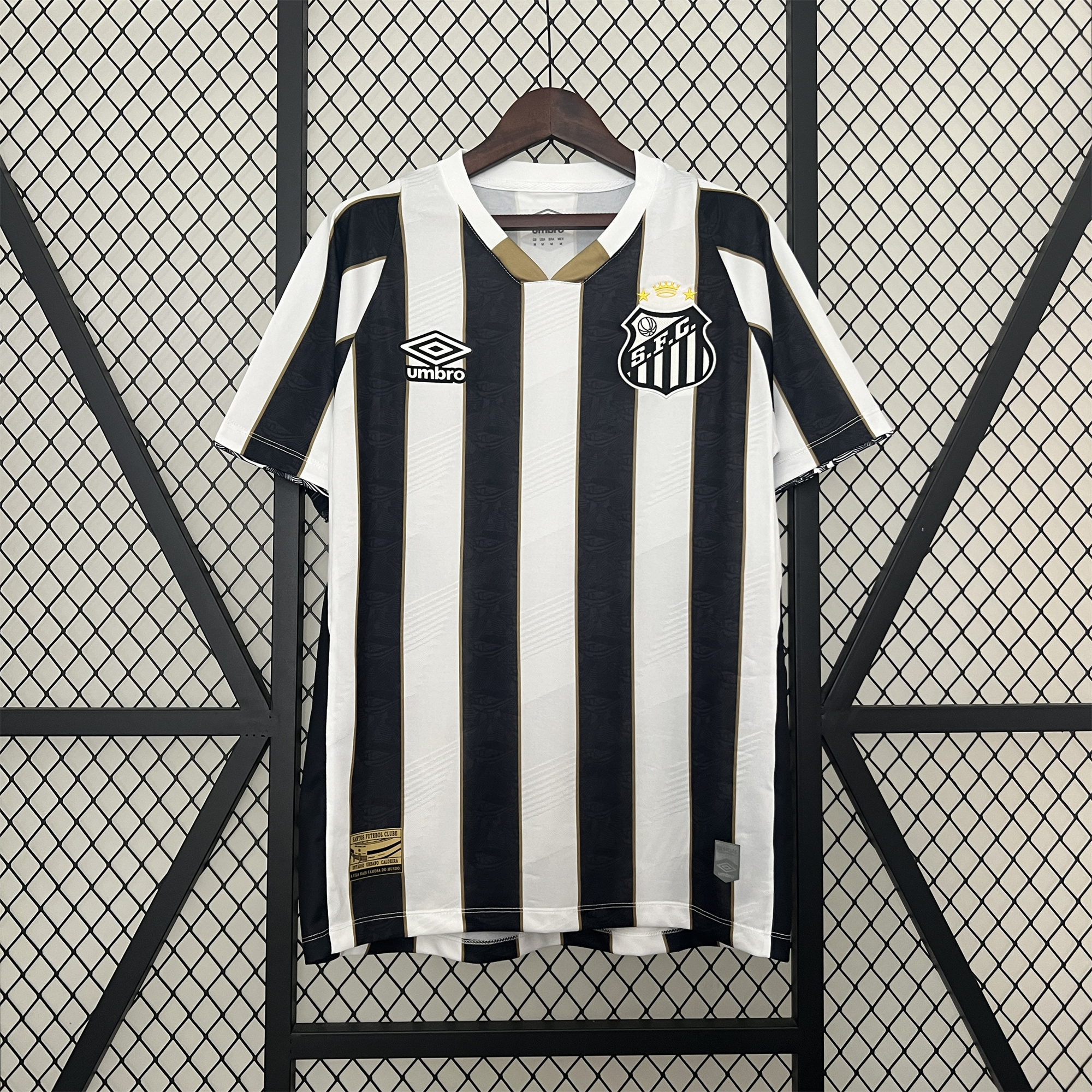 Santos 24-25 Away Unsponsored Jersey - Fans Version - UnitedFutballJersey