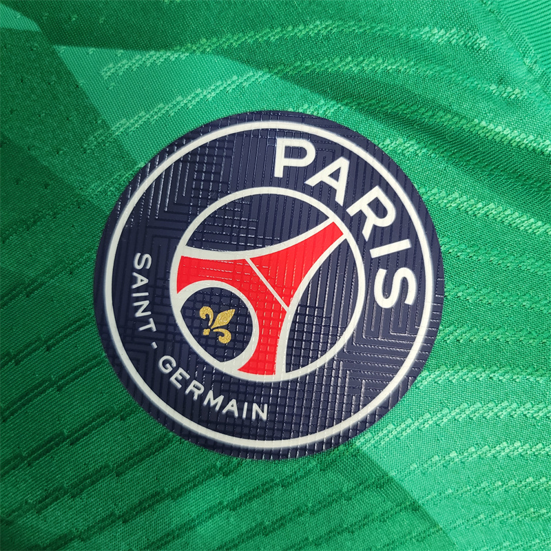 23/24 Paris Saint-Germain PSG Green Goalkeeper Jersey - Player Version - UnitedFutballJersey