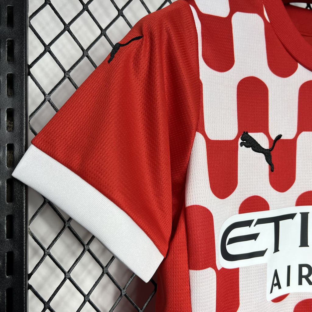 Girona 24-25 Home Stadium Kids Kit - UnitedFutballJersey