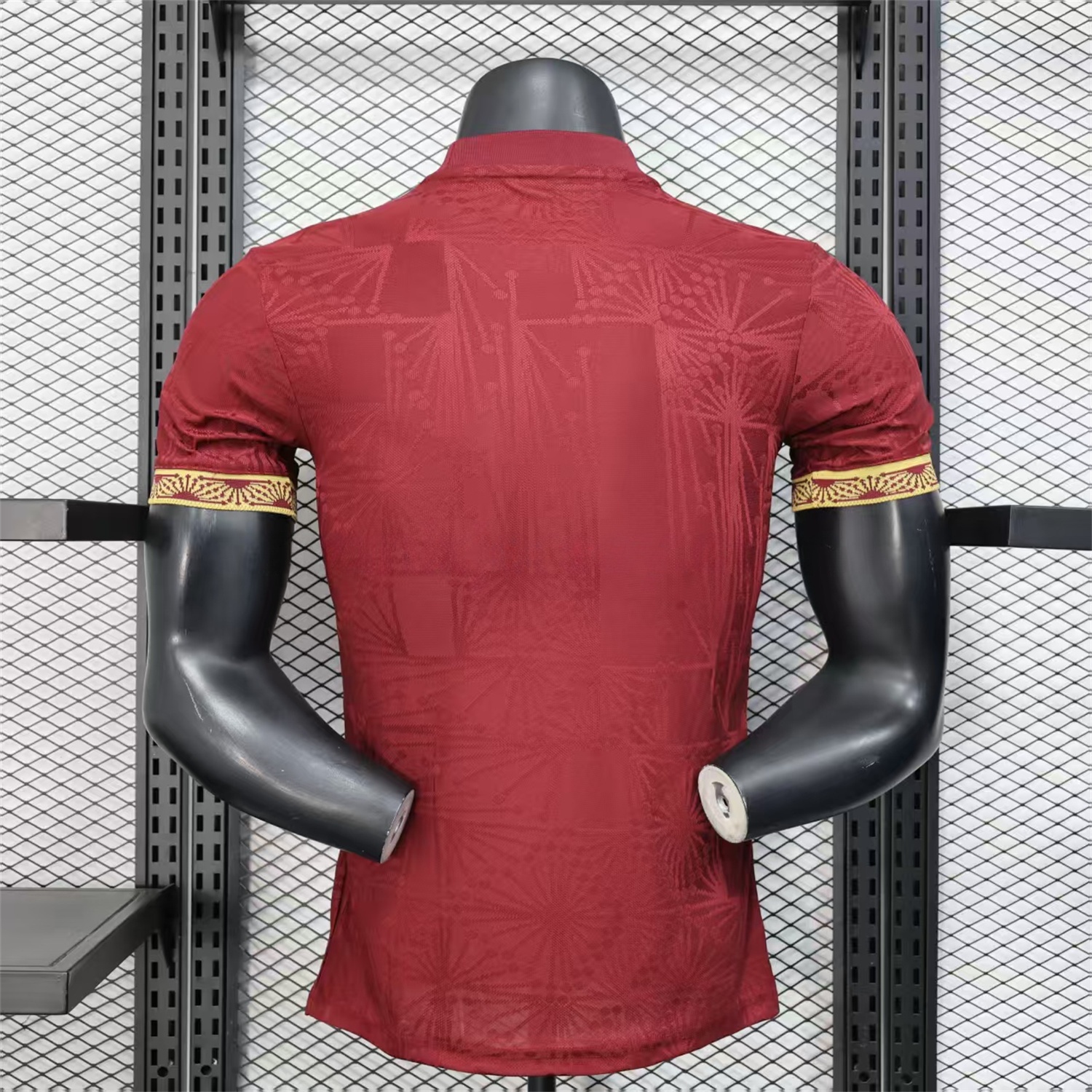 Mexico 2025 Round Logo Red Special Edition Jersey - Player Version - UnitedFutballJersey