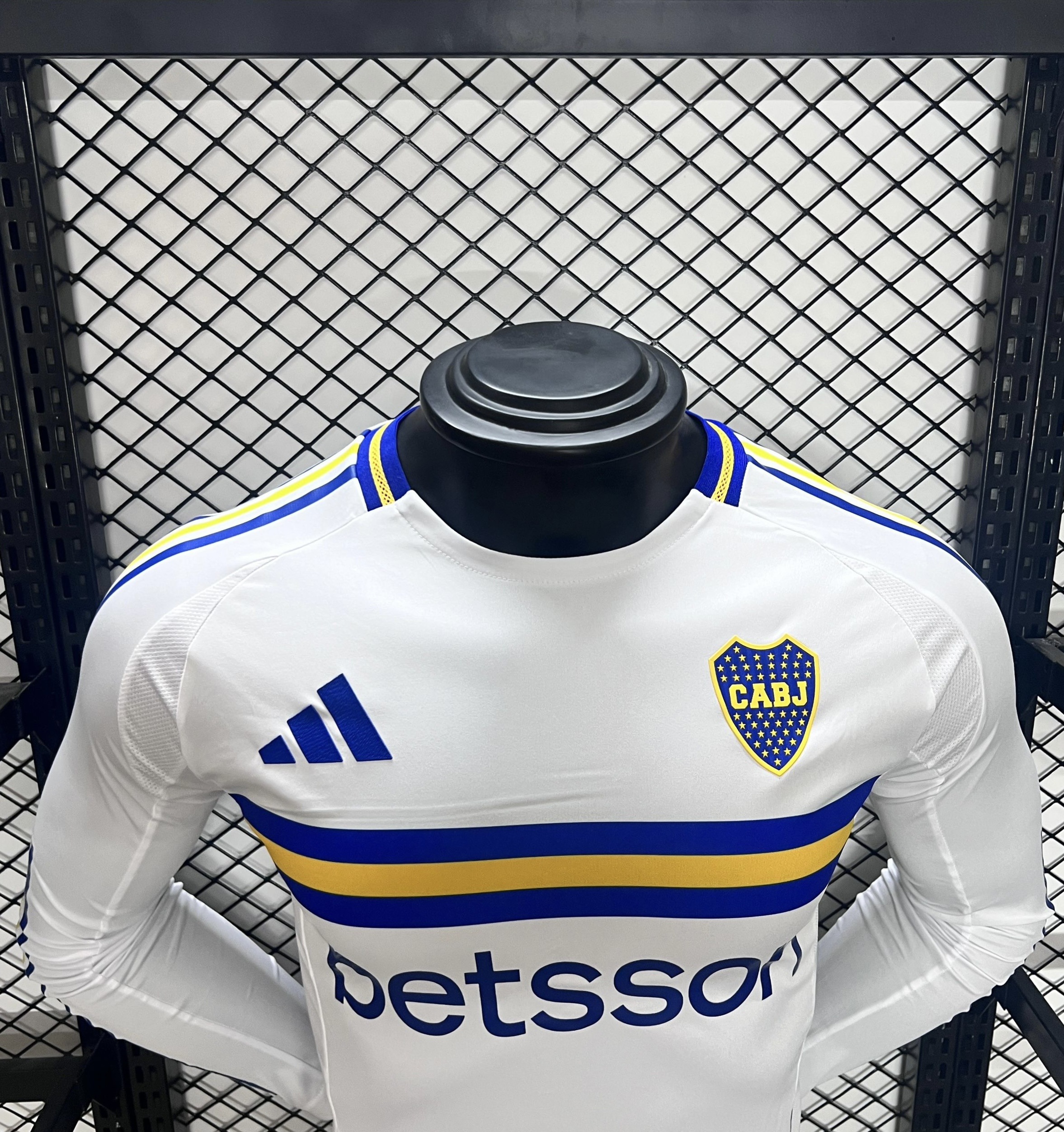 Boca Juniors 24-25 Away Long Sleeve Jersey - Player Version - UnitedFutballJersey