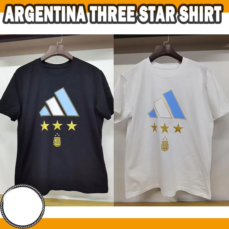Three Star Argentina Champion Shirt 2022 World Cup - UnitedFutballJersey