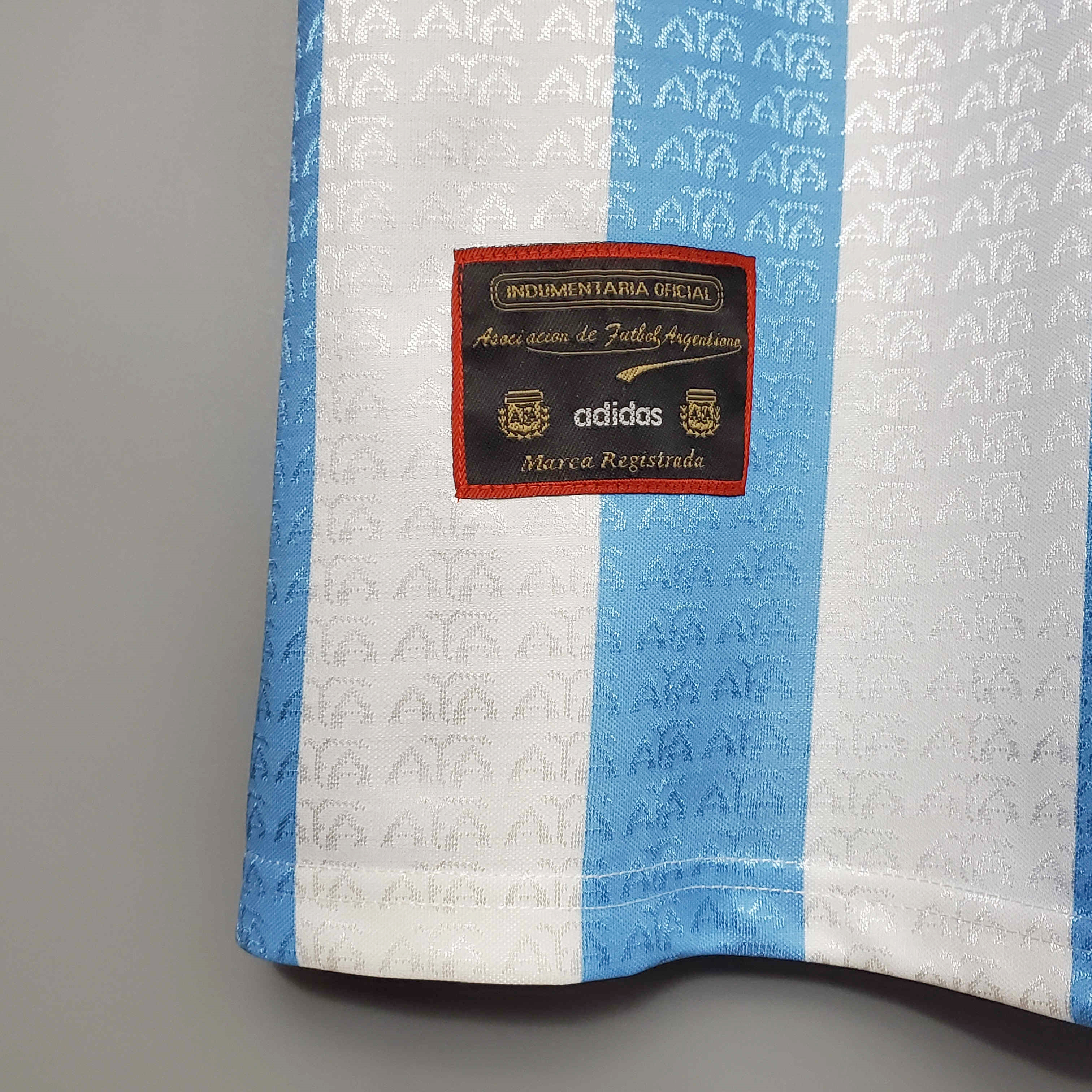 Retro Argentina 1997 Home Stadium Jersey - UnitedFutballJersey