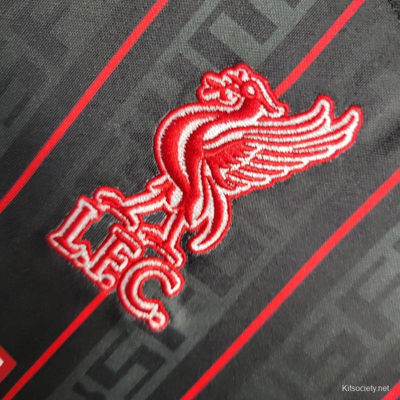 23-24 Liverpool x LeBron James Black Jersey - Fans Version - UnitedFutballJersey