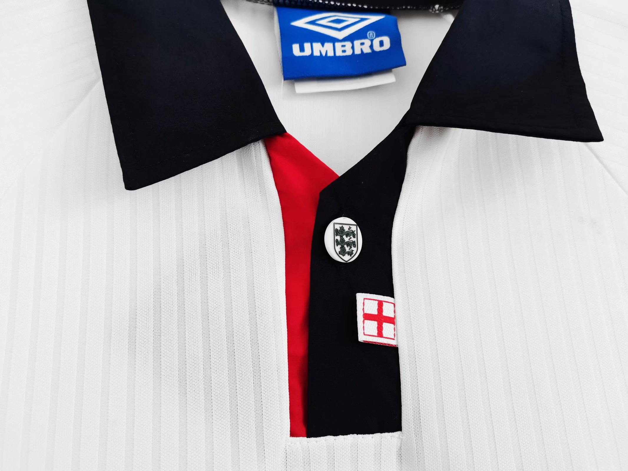 Retro England 1998 Home Stadium Jersey - UnitedFutballJersey