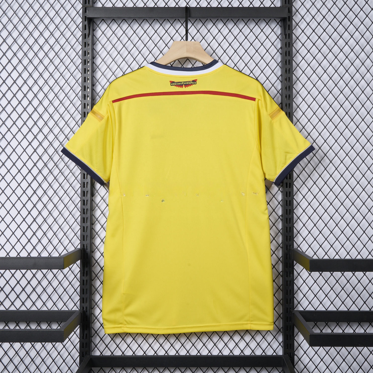 Retro Colombia 2014 Home Jersey - UnitedFutballJersey