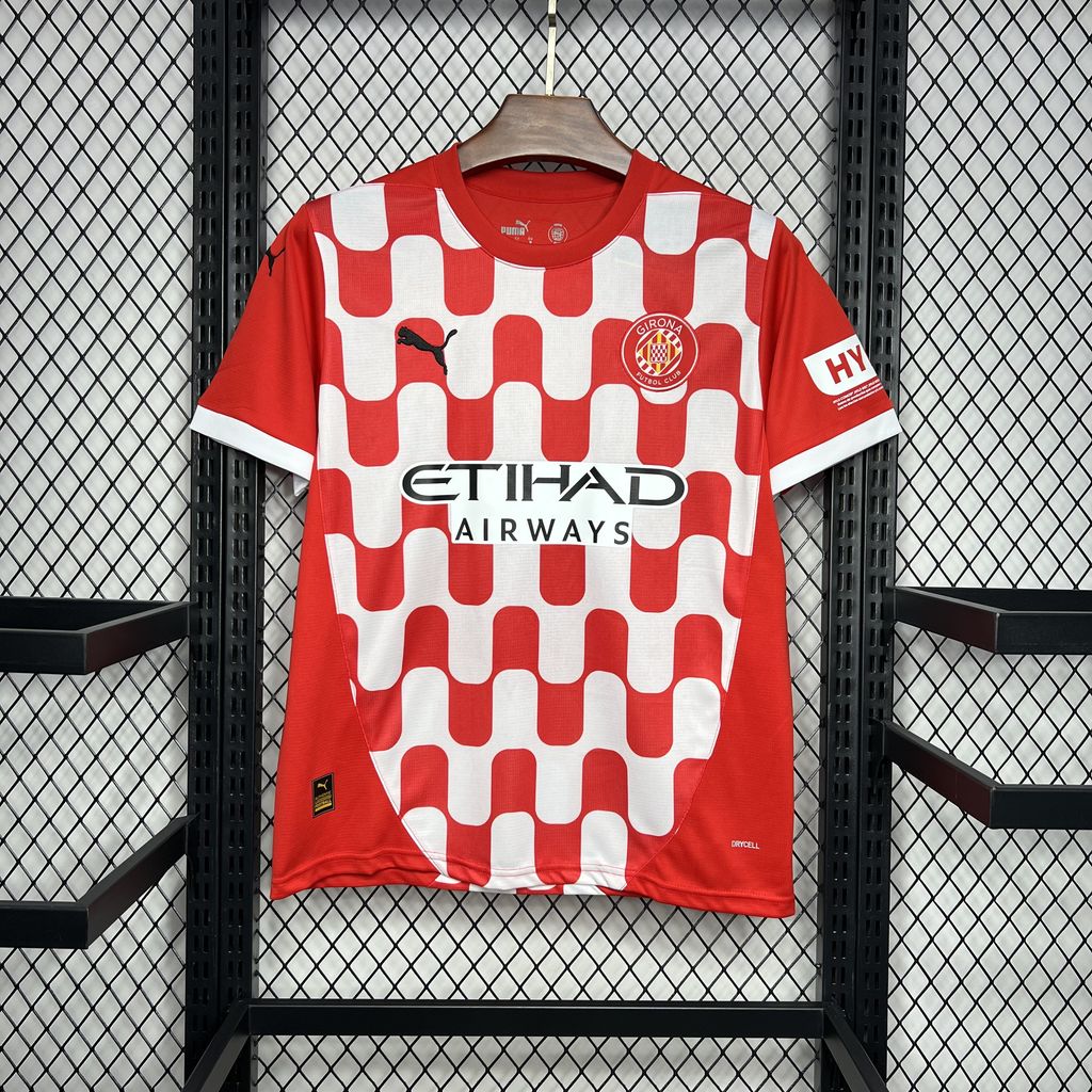 Girona 24-25 Home Stadium Jersey - Fans Version - UnitedFutballJersey